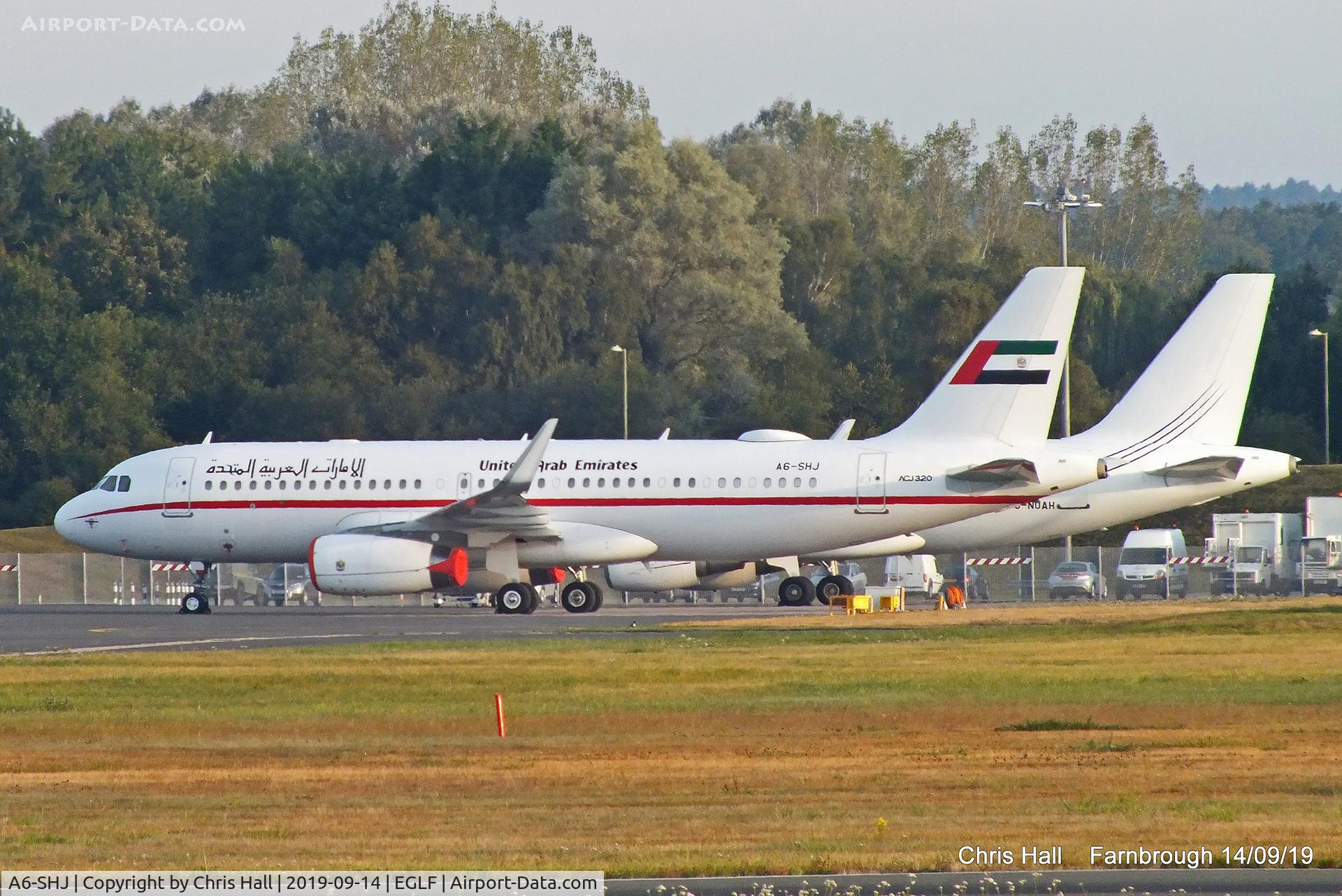 A6-SHJ, 2015 Airbus A320-232XL Prestige C/N 6659, Farnborough