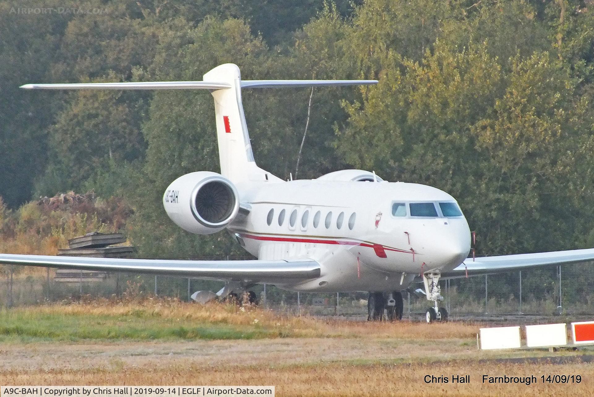 A9C-BAH, 2014 Gulfstream Aerospace G650 (G-VI) C/N 6081, Farnborough