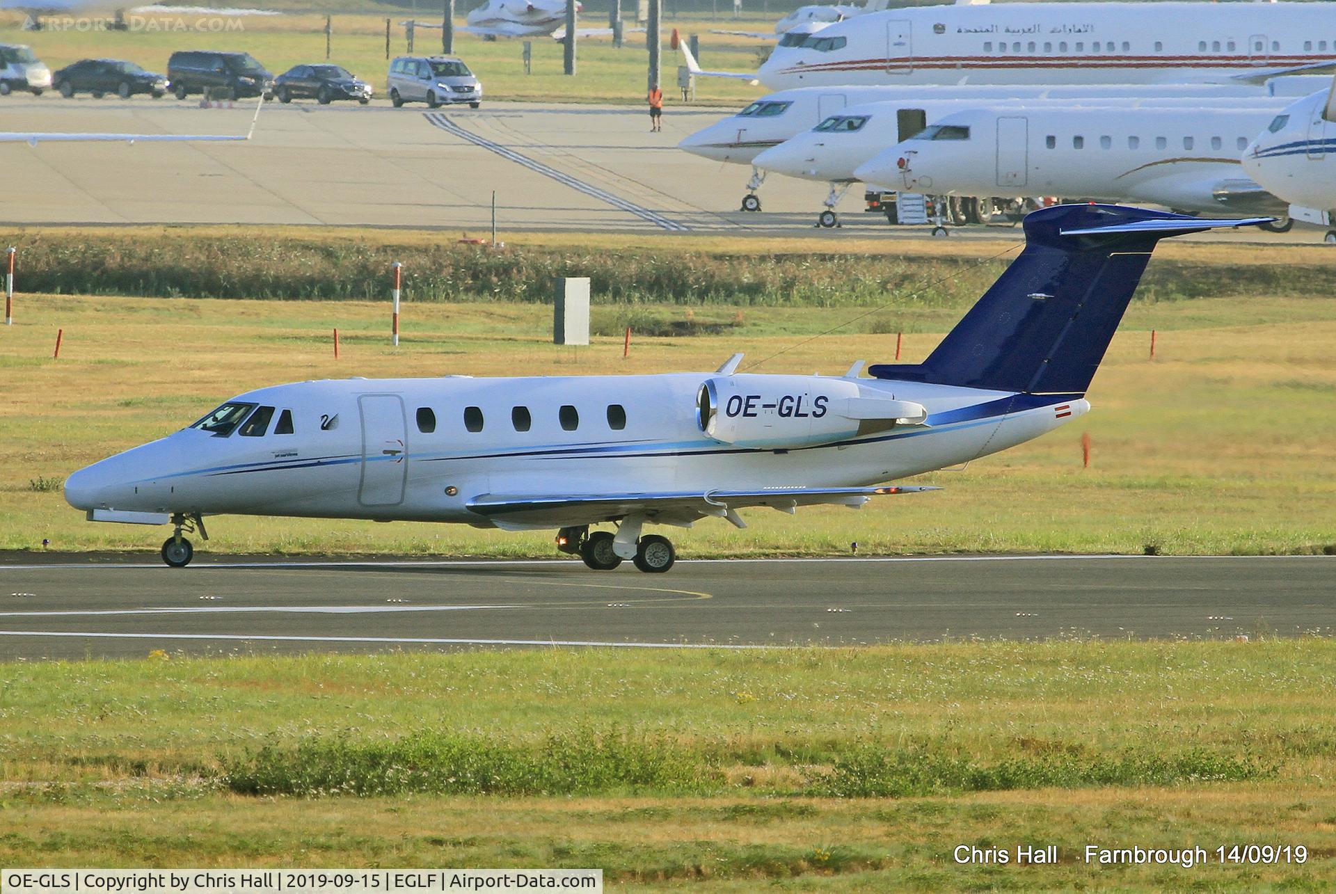 OE-GLS, 1981 Cessna 550 Citaion II C/N 550-0270, Farnborough