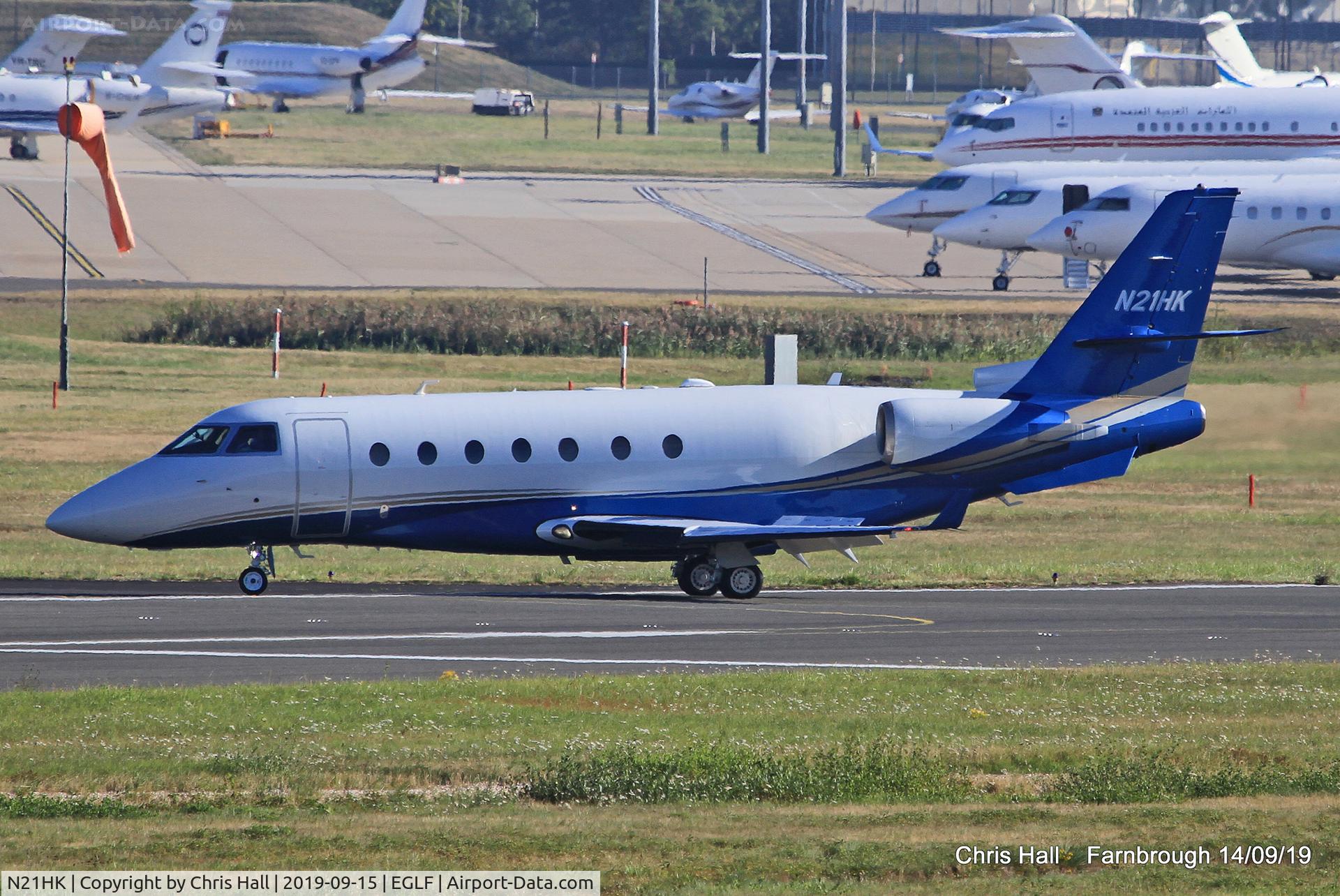 N21HK, 2001 Israel Aircraft Industries IAI-1126 Galaxy C/N 056, Farnborough