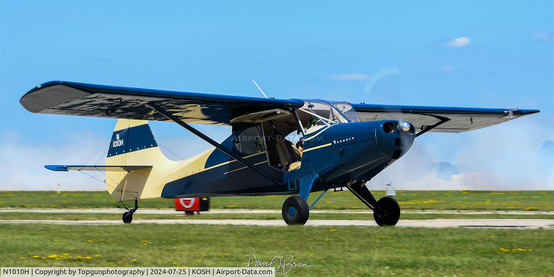 N1010H, 1949 Aeronca 15AC Sedan C/N 15AC-347, Oshkosh 24
