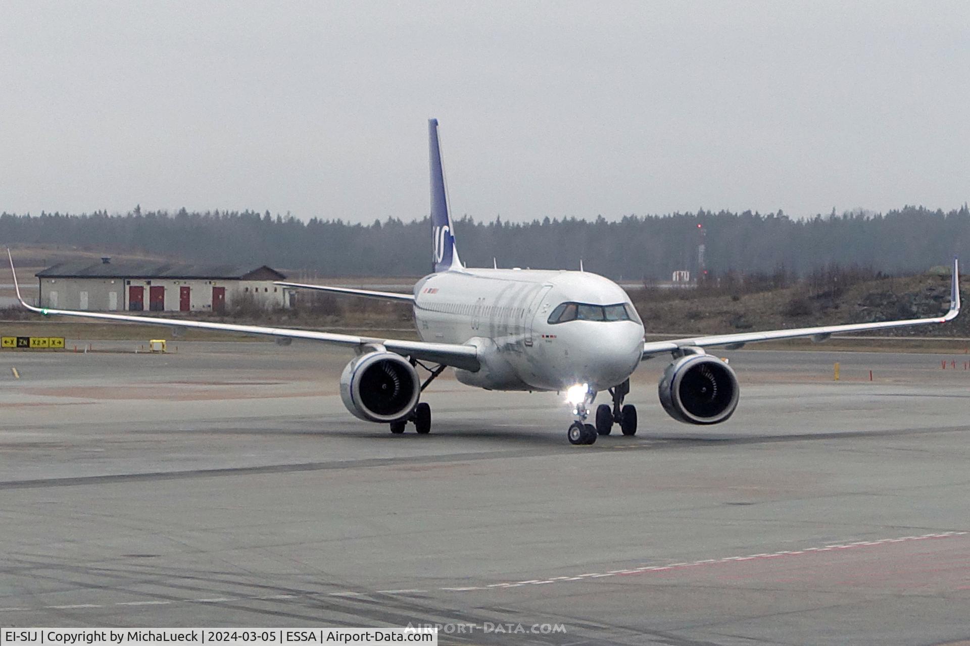 EI-SIJ, 2022 Airbus A320-251N C/N 10752, At Arlanda