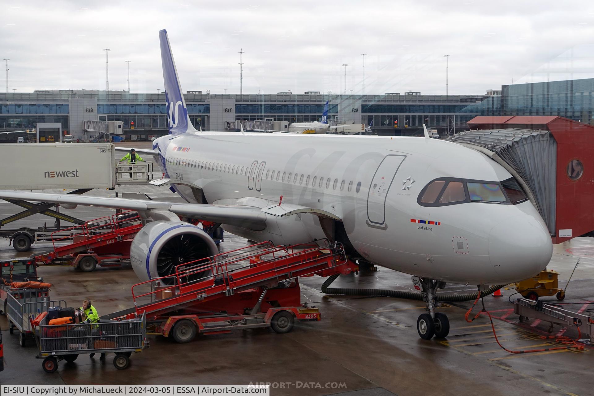 EI-SIU, 2022 Airbus A320-251N C/N 11043, At Arlanda