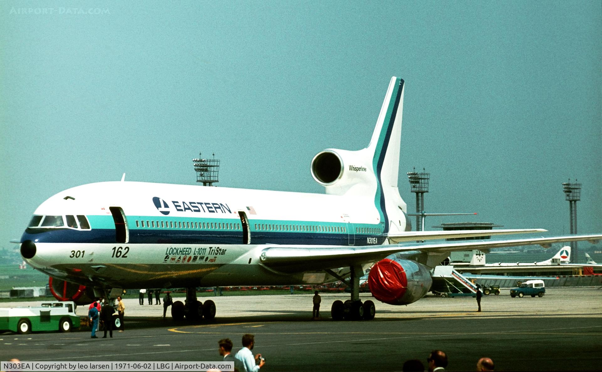 N303EA, 1972 Lockheed L.1011-193A TriStar C/N 1004, Paris Air Show LBG 2.971