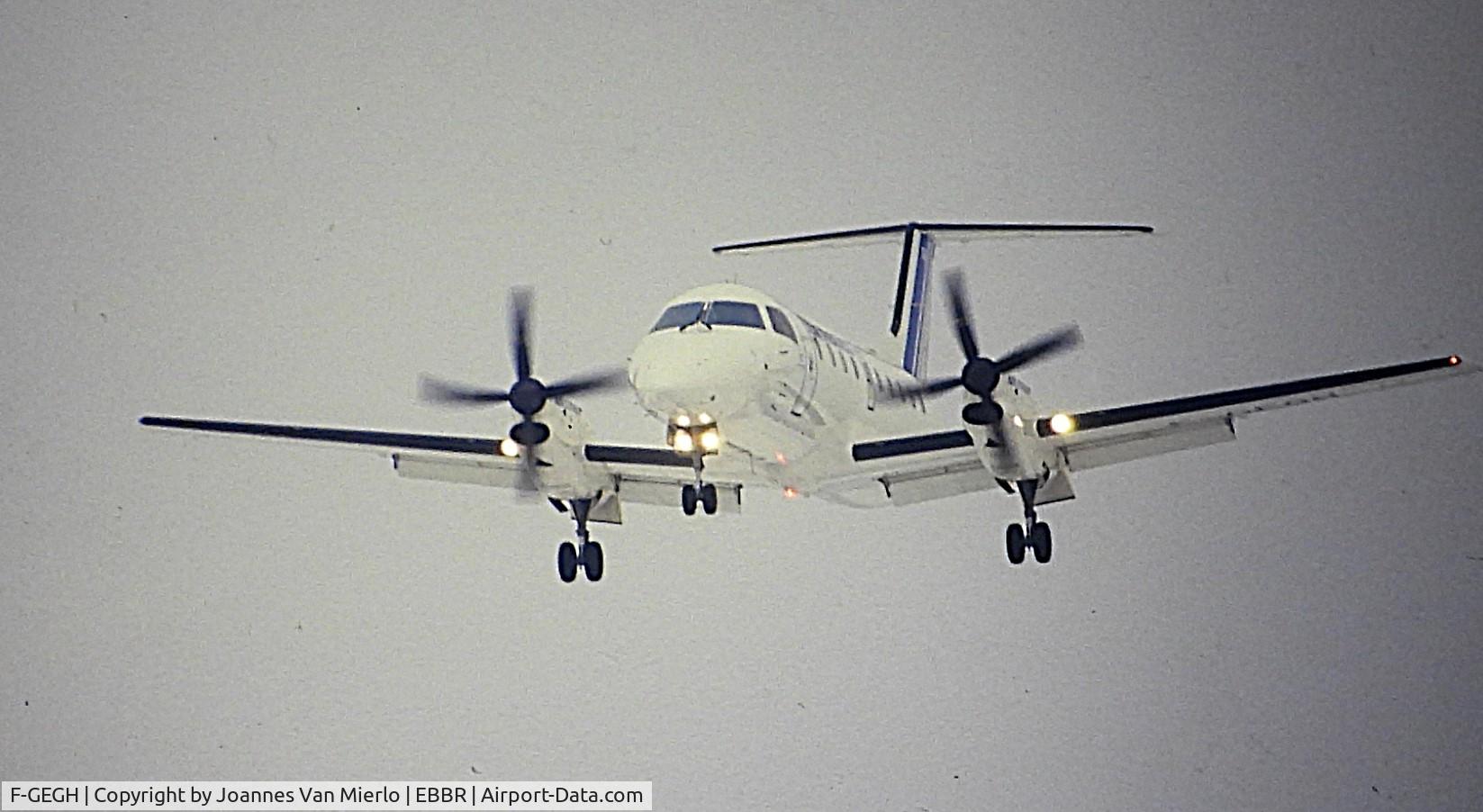 F-GEGH, 1986 Embraer EMB-120RT Brasilia C/N 120033, ex-slide
