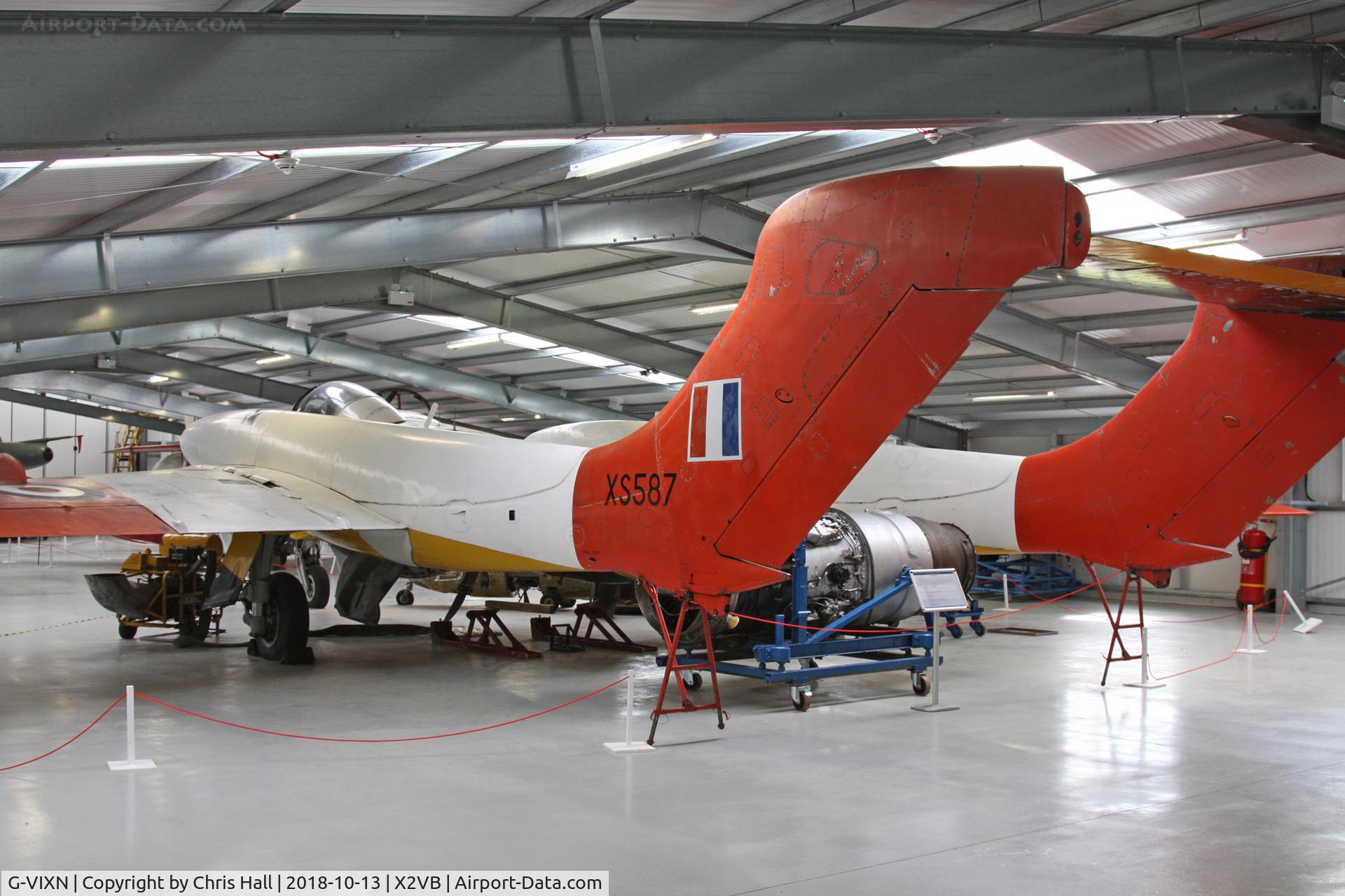 G-VIXN, 1965 De Havilland DH-110 Sea Vixen D.3 C/N 10145, Gatwick Aviation Museum