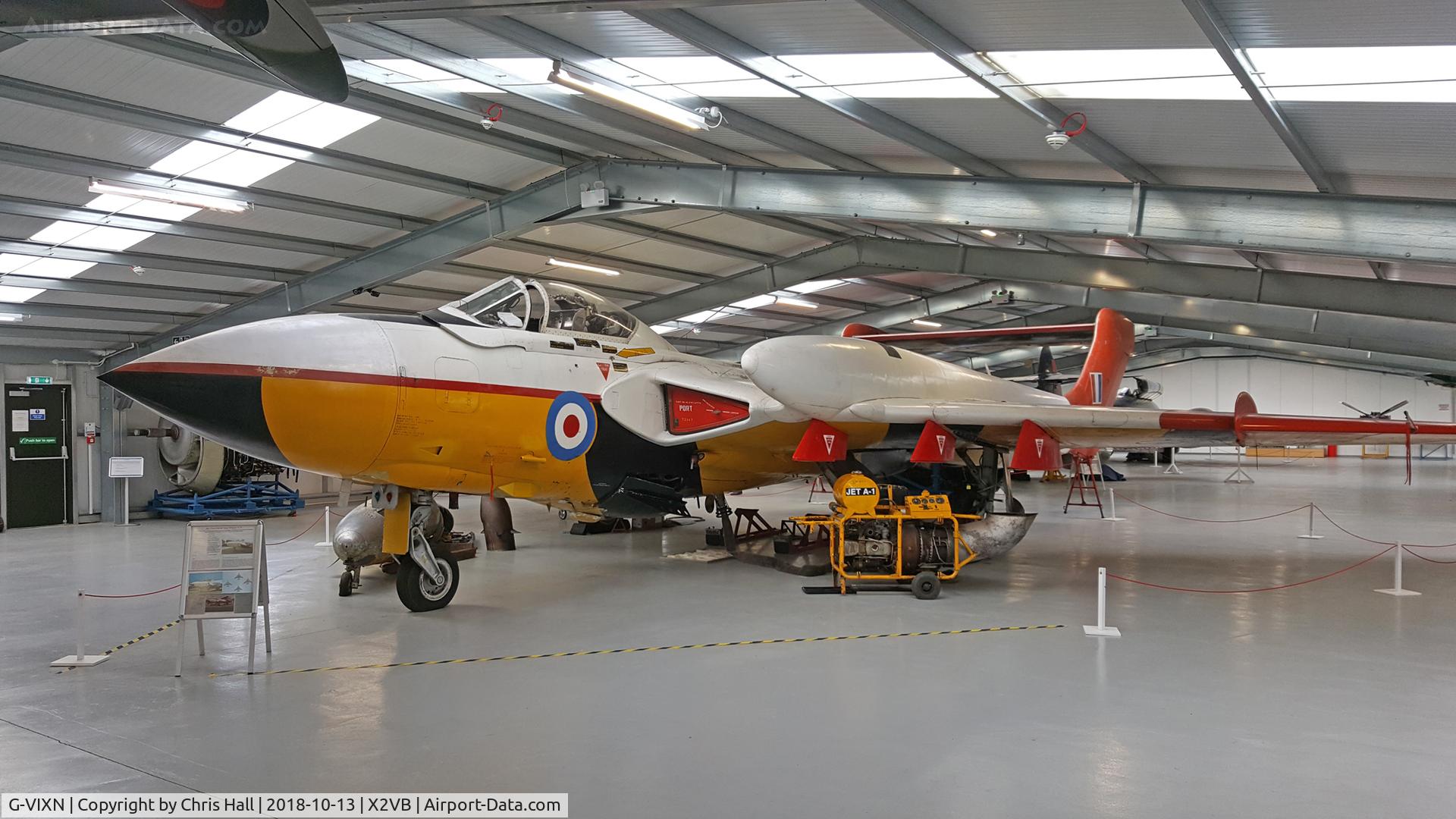 G-VIXN, 1965 De Havilland DH-110 Sea Vixen D.3 C/N 10145, Gatwick Aviation Museum