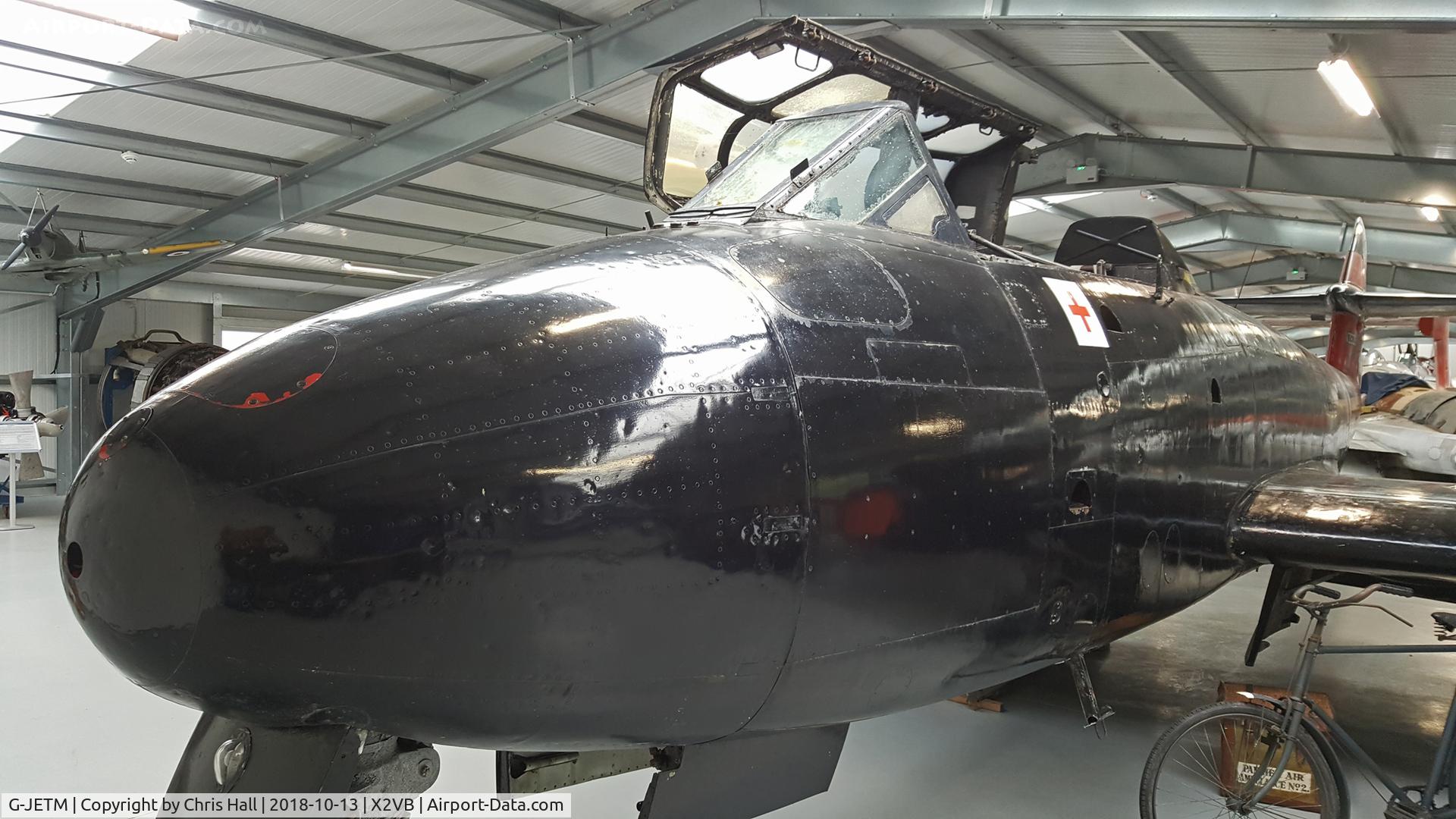 G-JETM, 1949 Gloster Meteor T.7 C/N Not found G-JETM/VZ638, Gatwick Aviation Museum