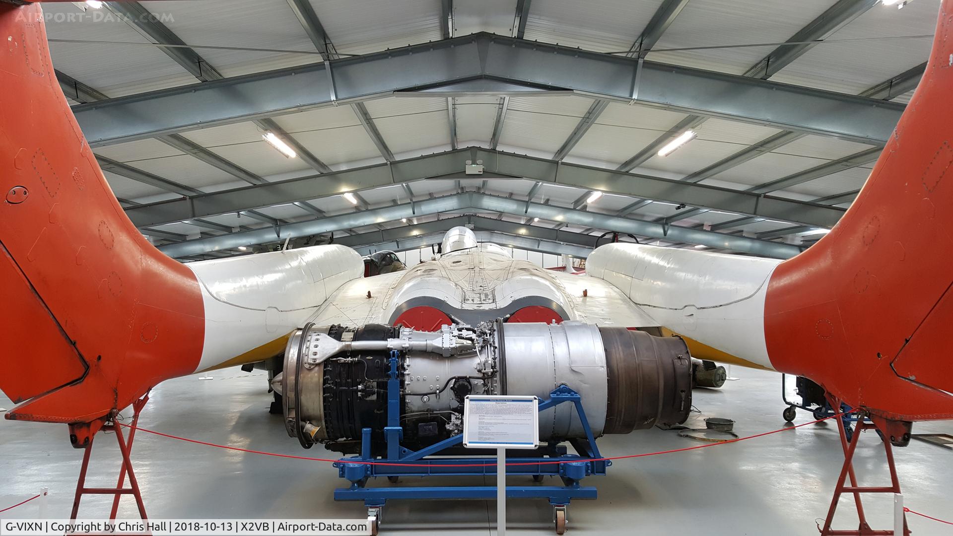 G-VIXN, 1965 De Havilland DH-110 Sea Vixen D.3 C/N 10145, Gatwick Aviation Museum