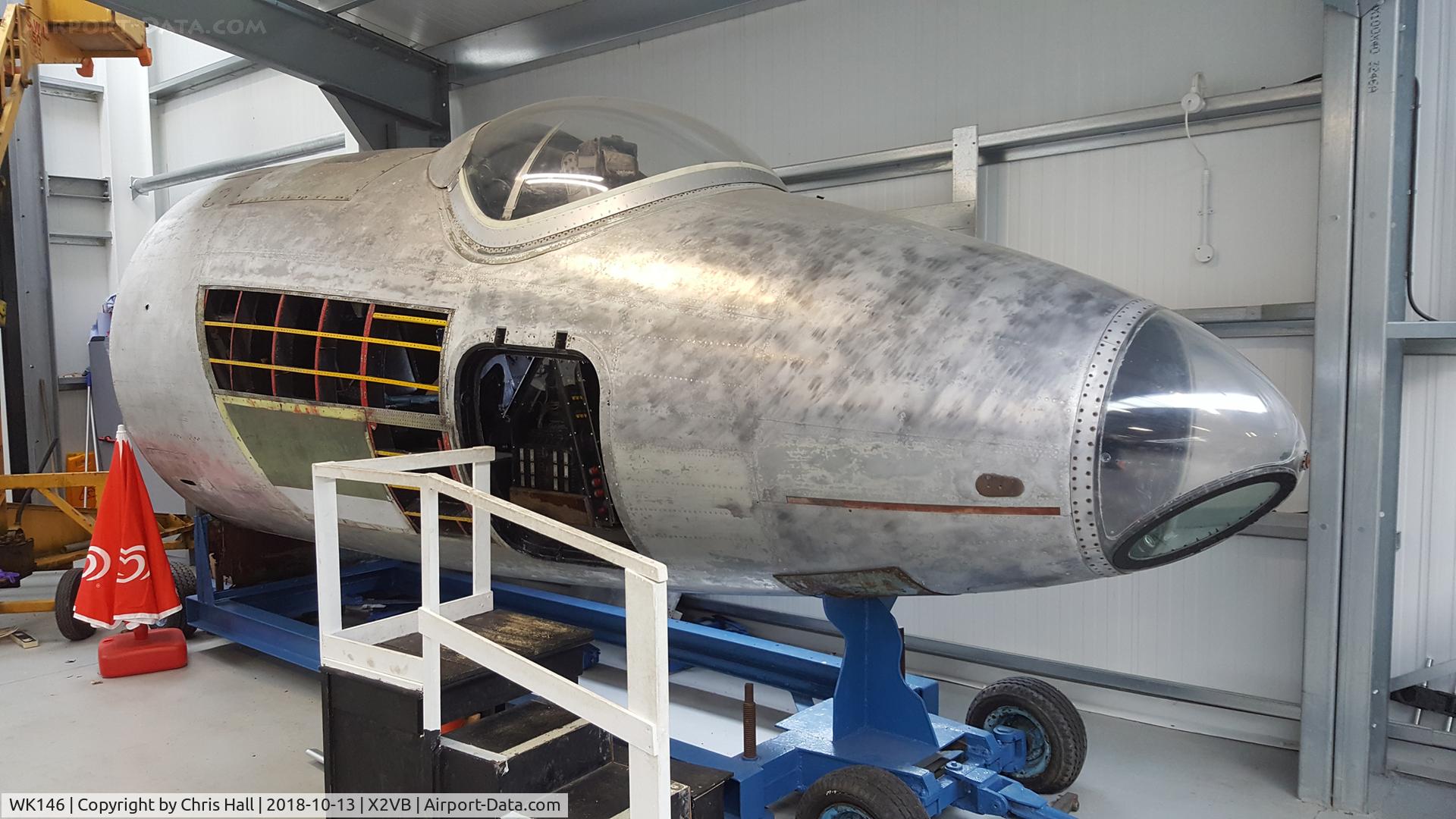 WK146, 1954 English Electric Canberra PR.7 C/N R3/EA3/6660, Gatwick Aviation Museum