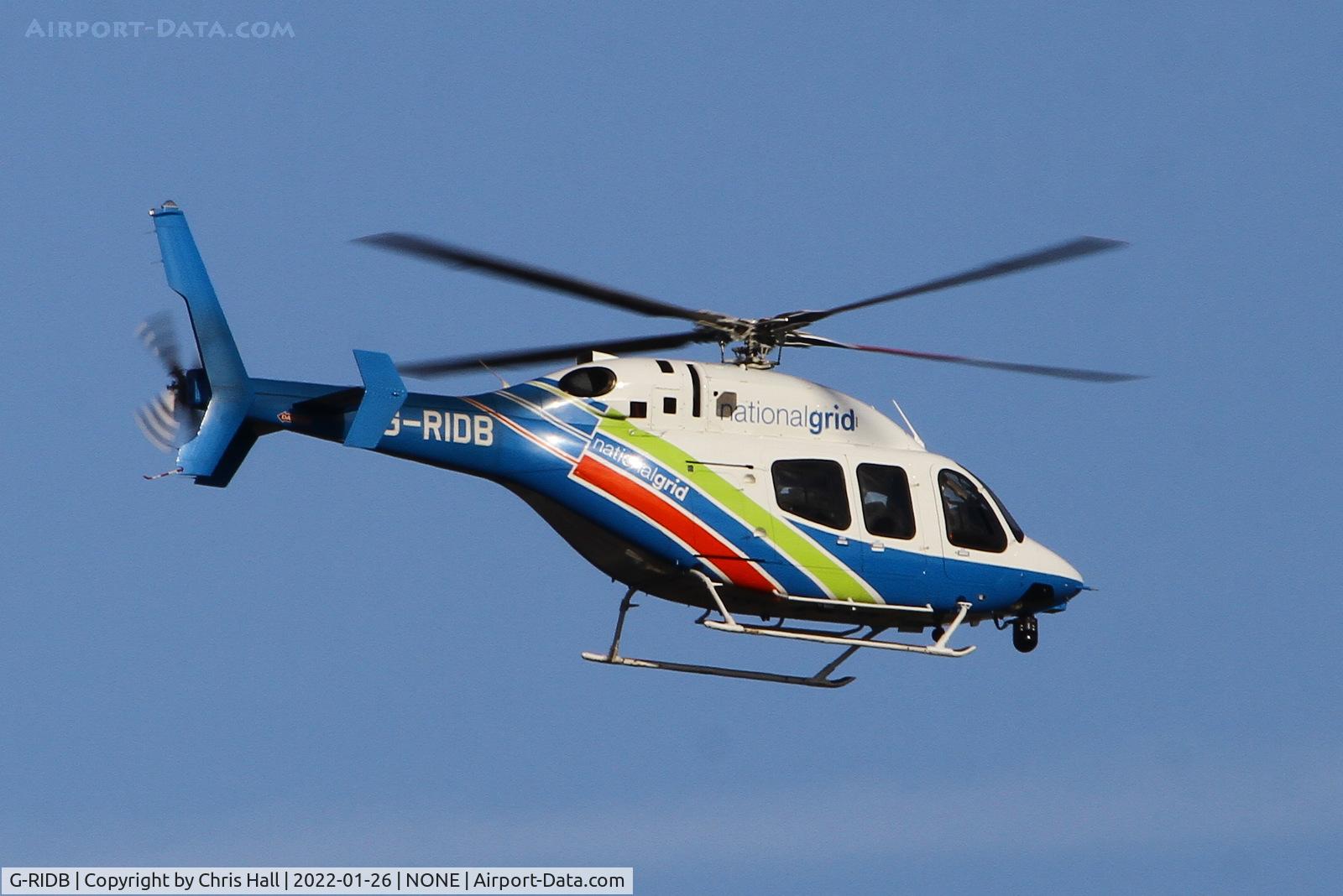 G-RIDB, 2012 Bell 429 GlobalRanger C/N 57105, Inspecting power lines 