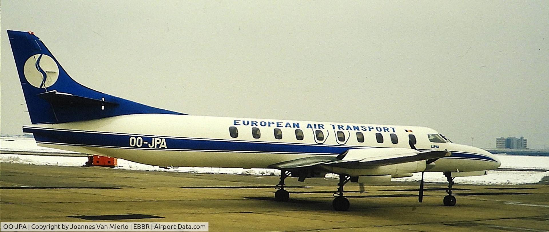 OO-JPA, 1975 Swearingen SA-226AT Merlin IV C/N AT-041, ex-slide