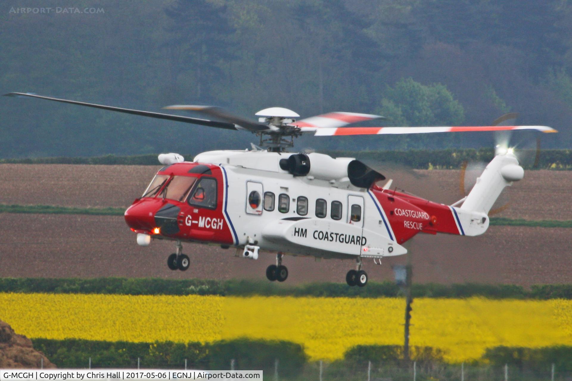G-MCGH, 2014 Sikorsky S-92A C/N 920234, Humberside