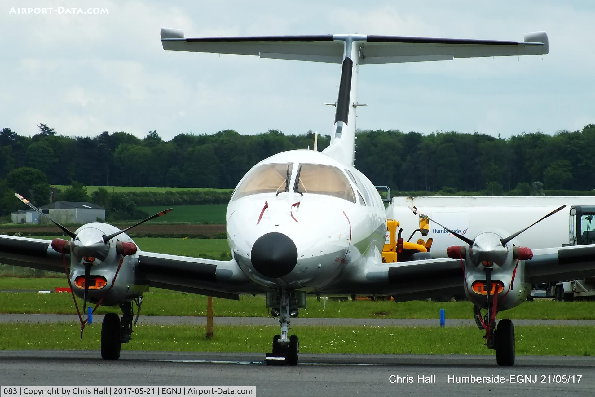 083, 1983 Embraer EMB-121AA Xingu C/N 121083, Humberside