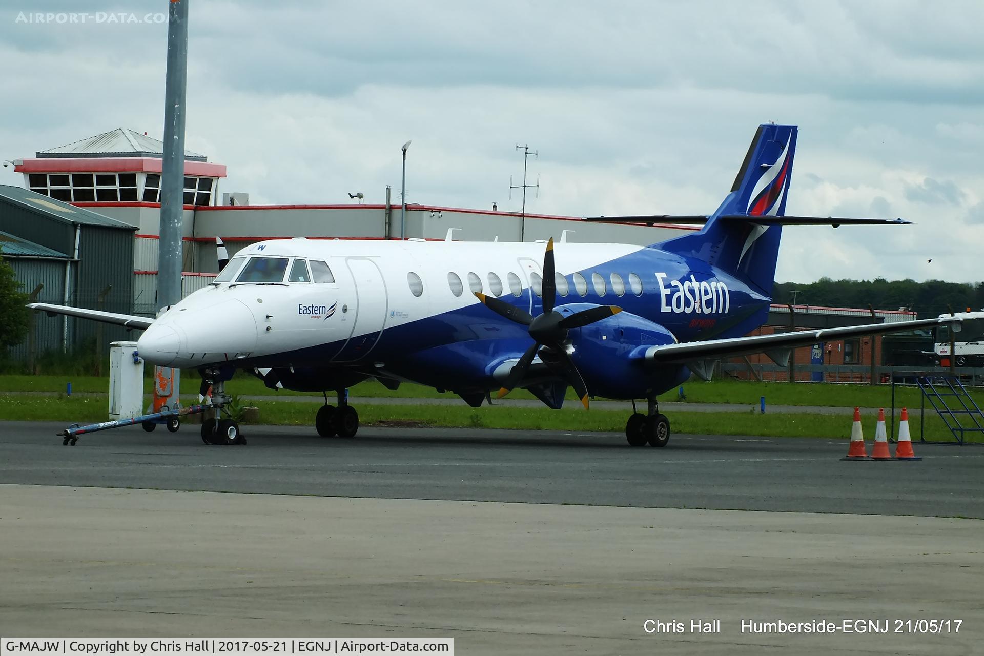 G-MAJW, 1993 British Aerospace Jetstream 41 C/N 41015, Humberside
