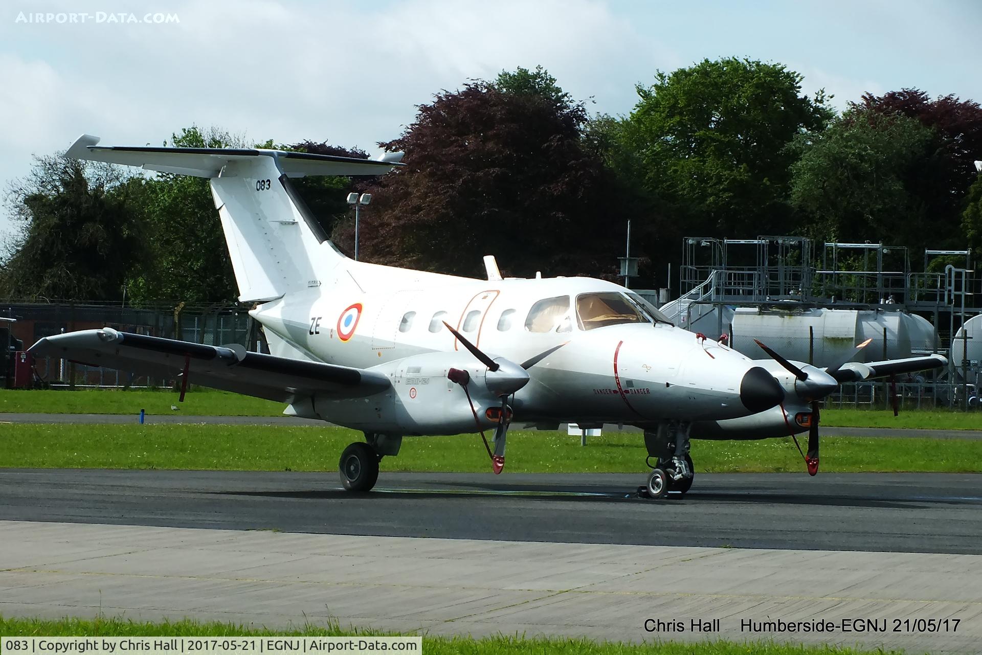 083, 1983 Embraer EMB-121AA Xingu C/N 121083, Humberside