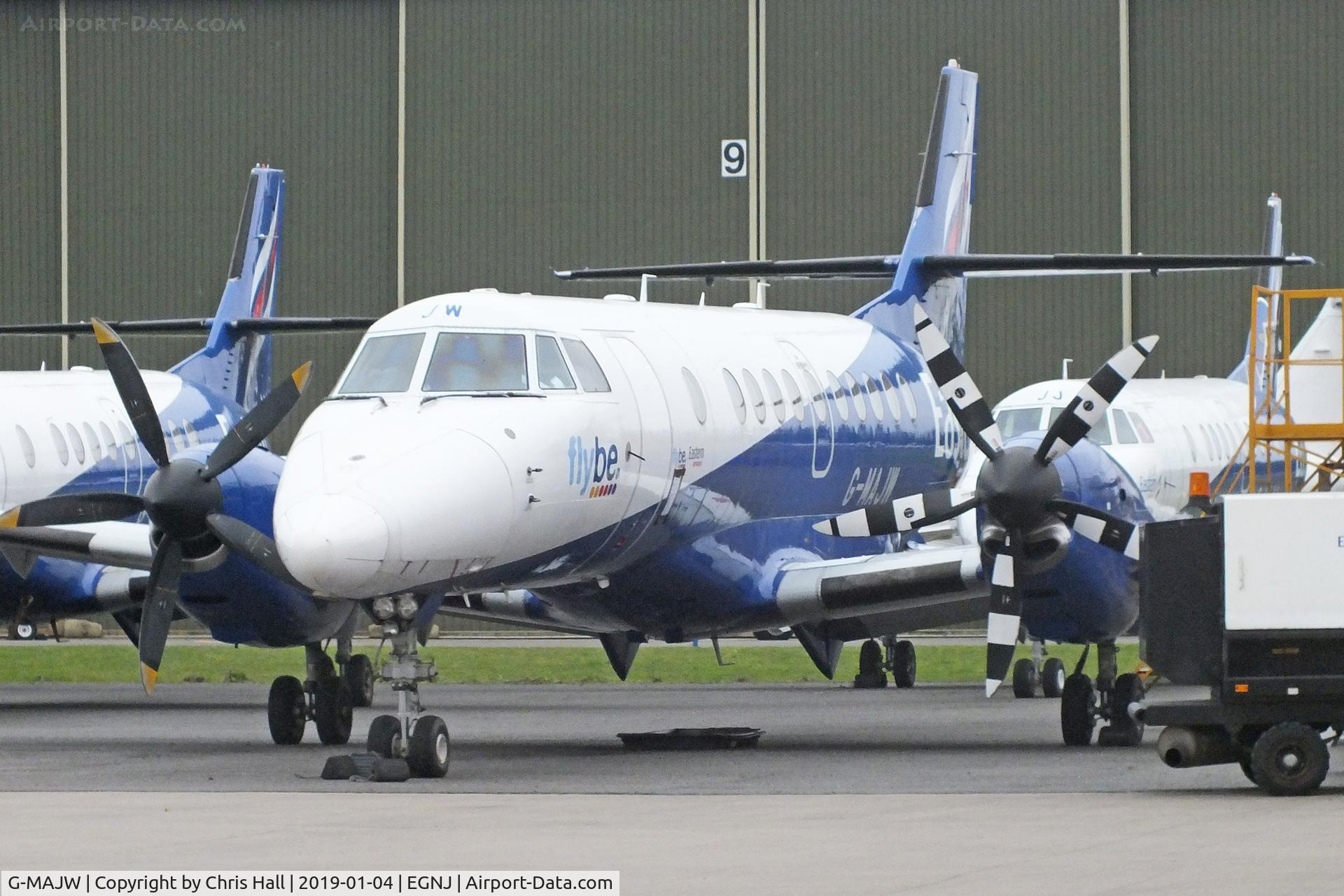 G-MAJW, 1993 British Aerospace Jetstream 41 C/N 41015, Humberside