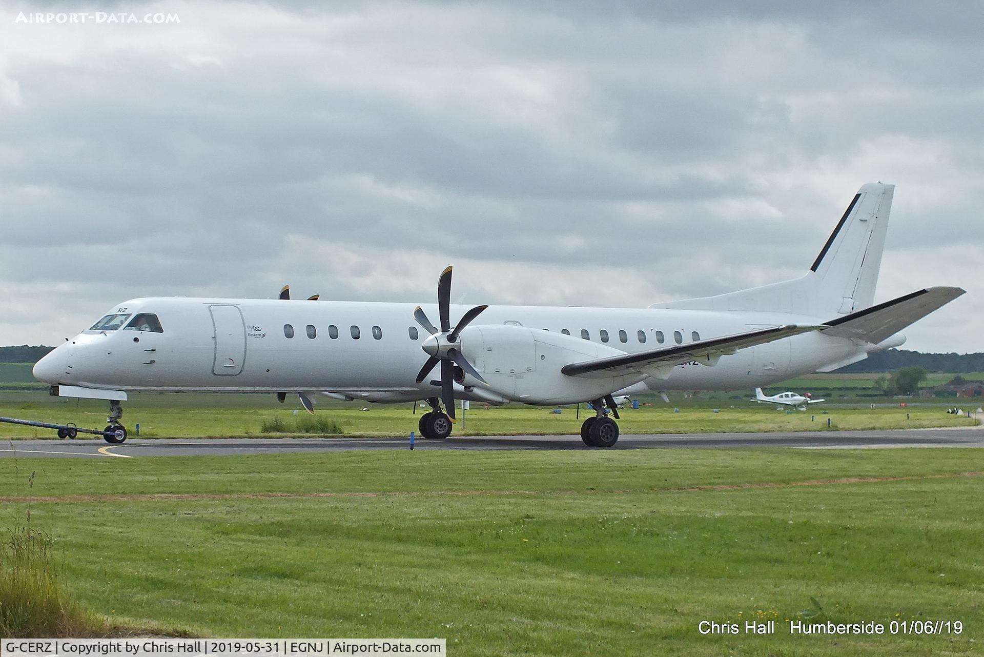 G-CERZ, 1997 Saab 2000 C/N 2000-042, Humberside