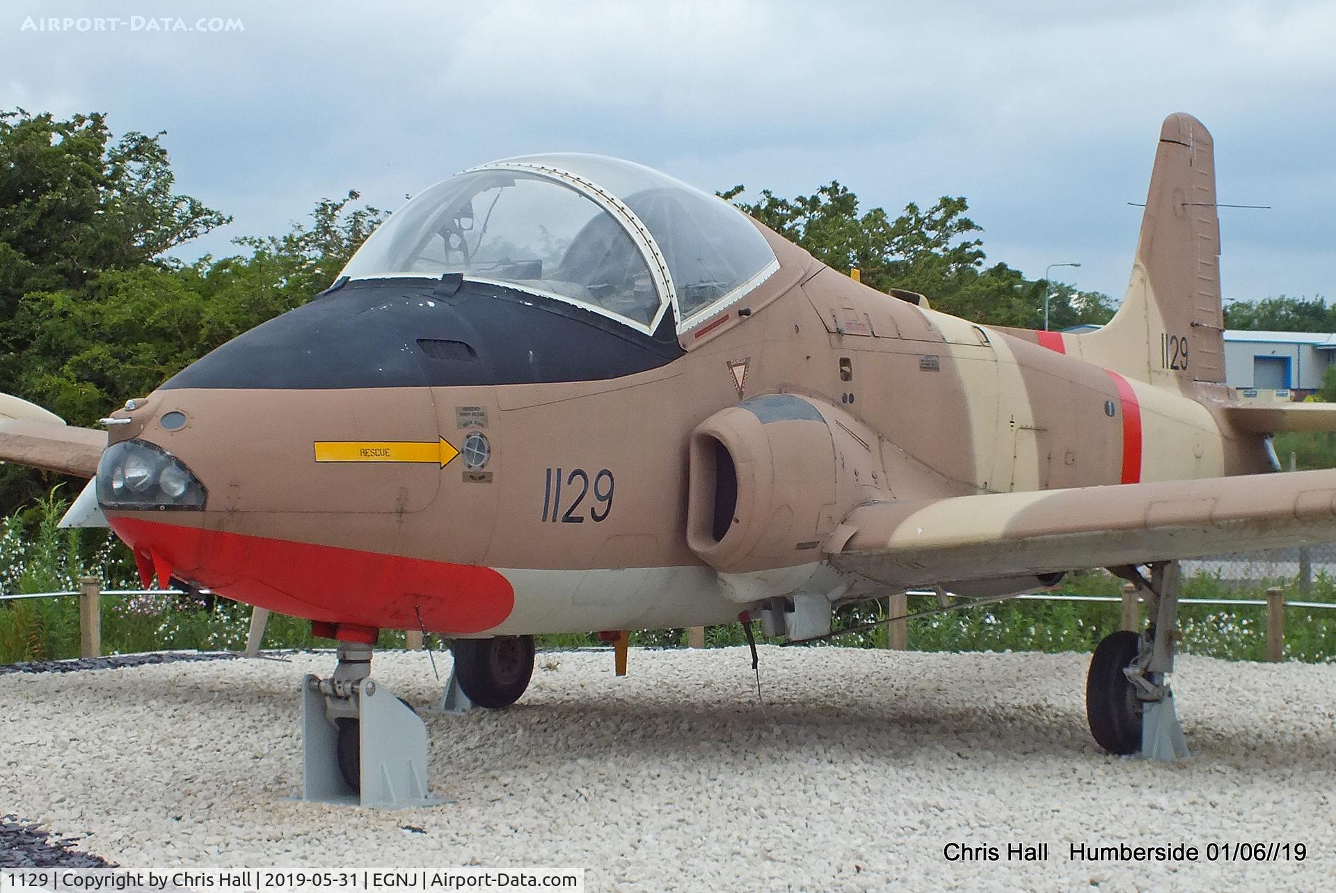1129, BAC 167 Strikemaster Mk.80A C/N PS.360, Humberside