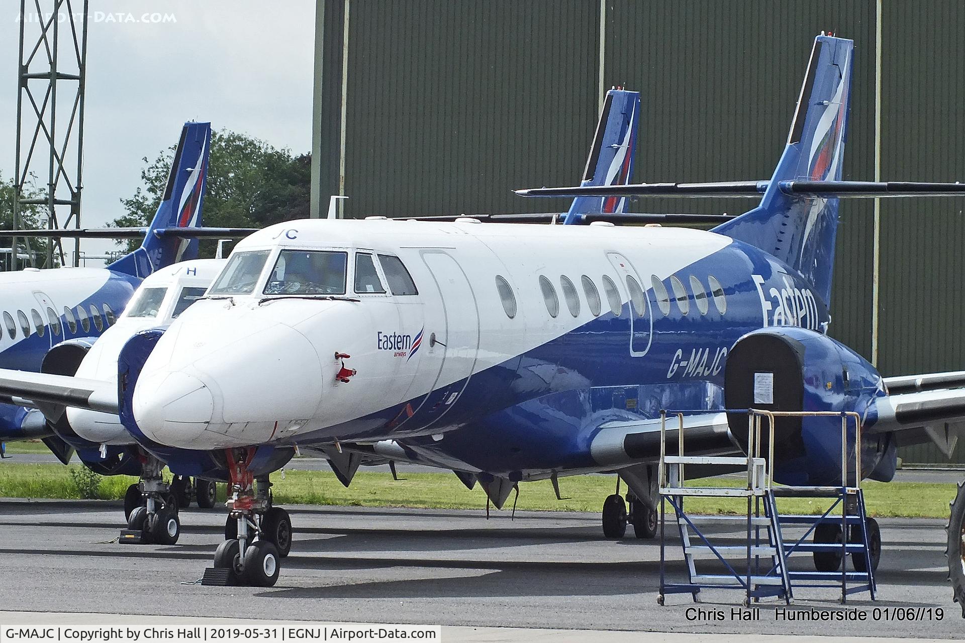 G-MAJC, 1992 British Aerospace Jetstream 41 C/N 41005, Humberside