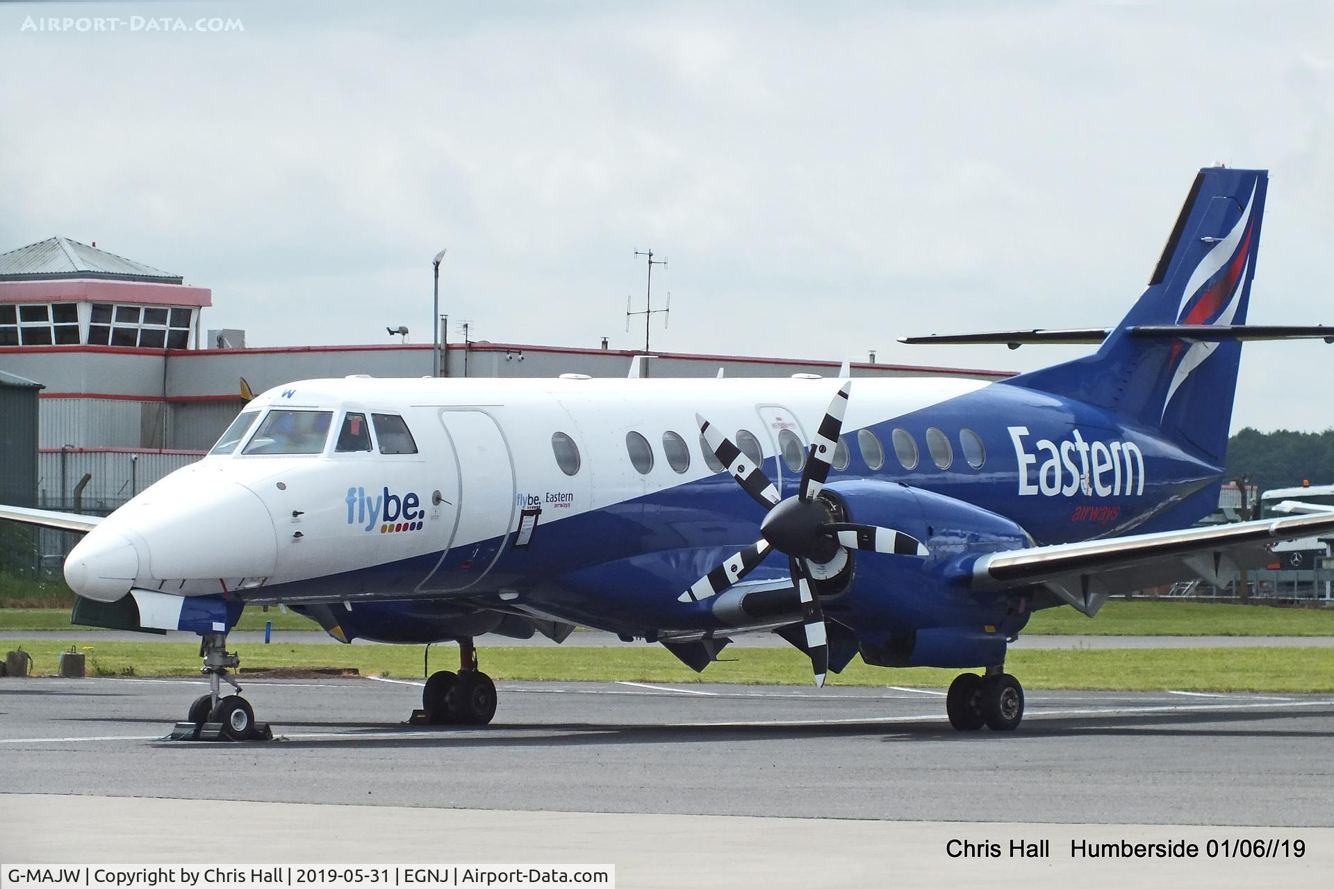 G-MAJW, 1993 British Aerospace Jetstream 41 C/N 41015, Humberside