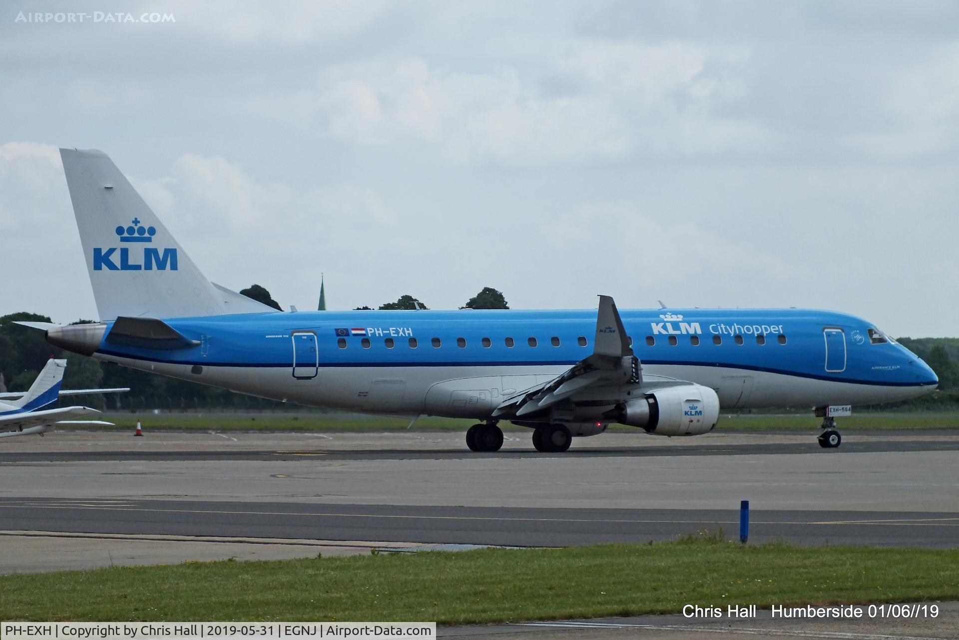 PH-EXH, 2016 Embraer 175STD (ERJ-170-200) C/N 17000564, Humberside