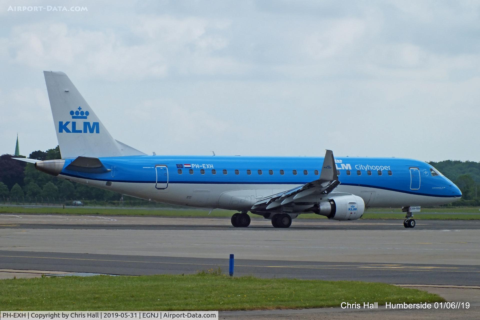 PH-EXH, 2016 Embraer 175STD (ERJ-170-200) C/N 17000564, Humberside