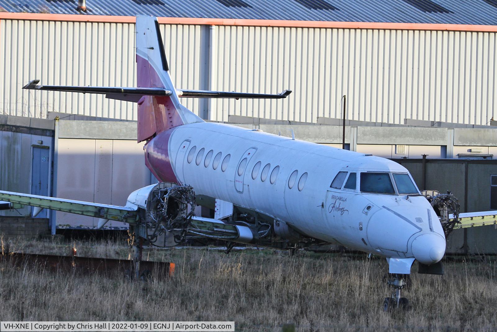 VH-XNE, 1995 British Aerospace Jetstream 41 C/N 41065, Humberside