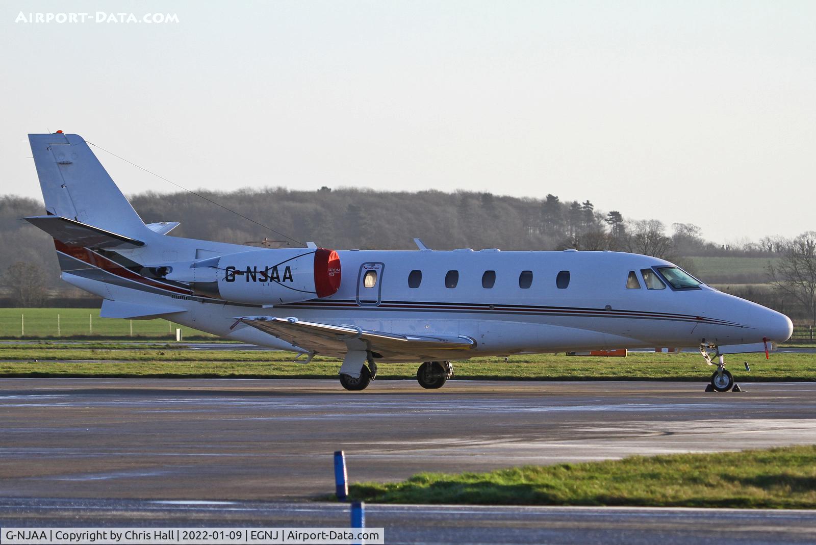 G-NJAA, 2008 Cessna 560 Citation Excel XLS C/N 560-5787, Humberside
