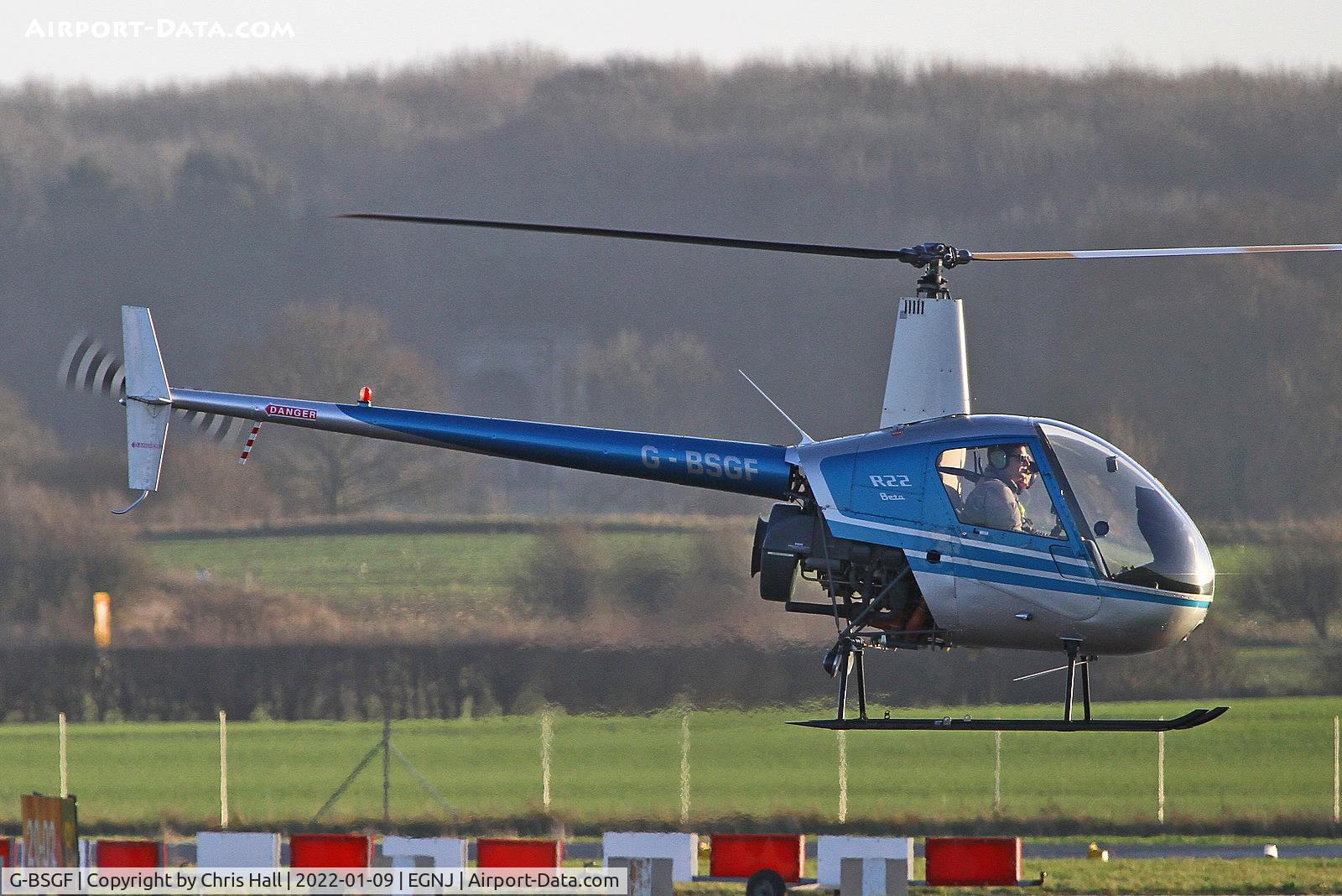 G-BSGF, 1990 Robinson R22 Beta C/N 1383, Humberside