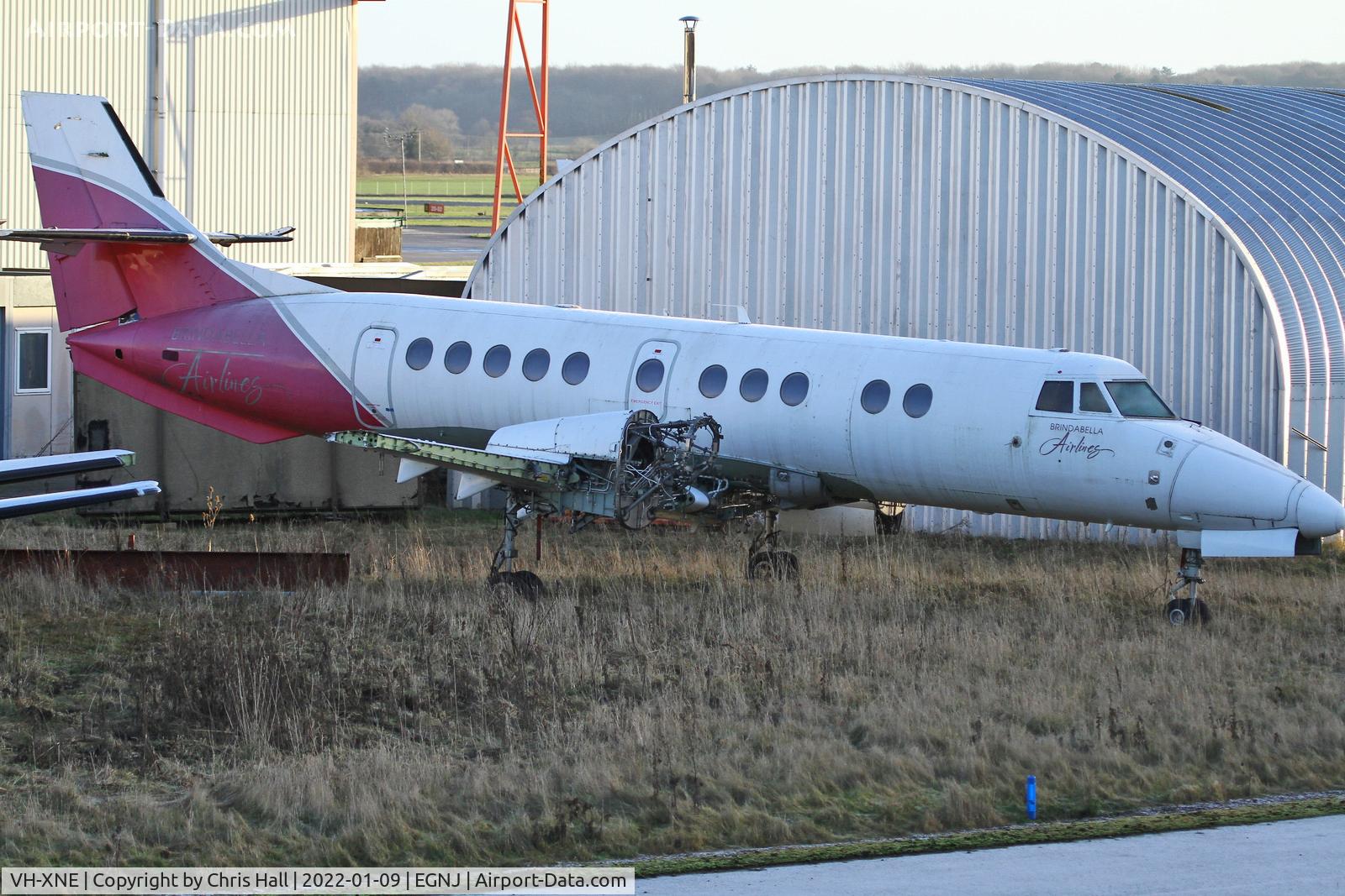 VH-XNE, 1995 British Aerospace Jetstream 41 C/N 41065, Humberside