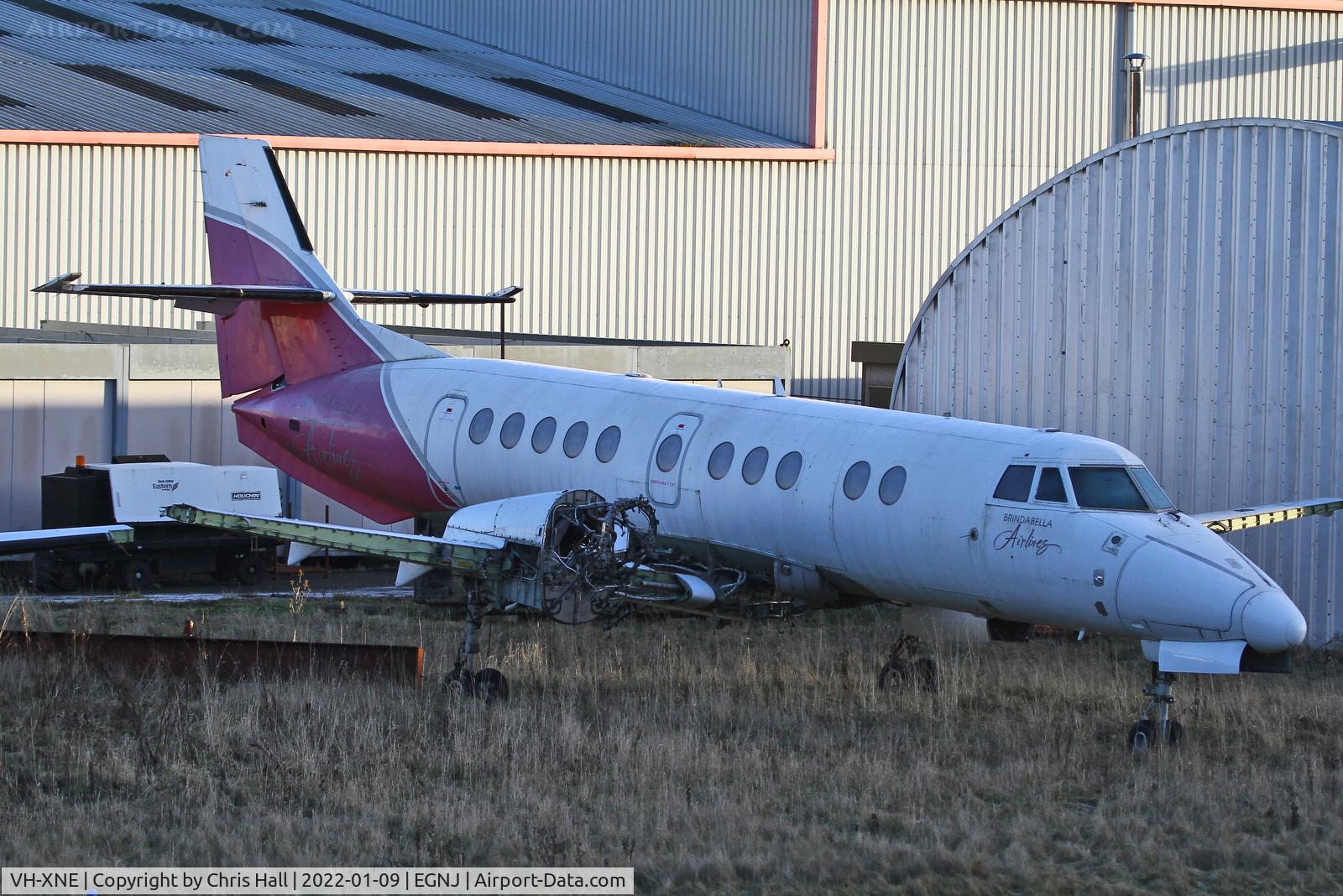 VH-XNE, 1995 British Aerospace Jetstream 41 C/N 41065, Humberside