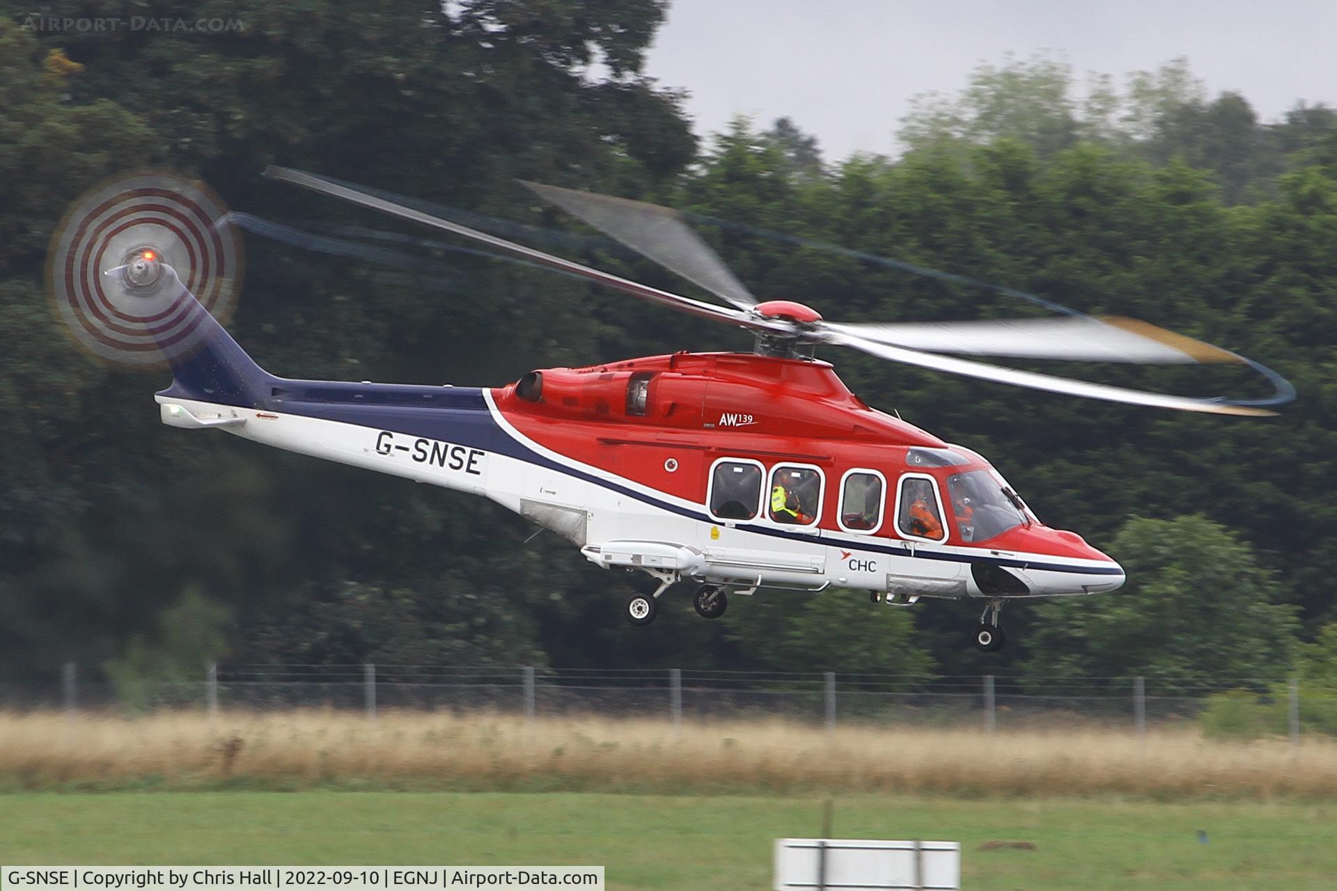 G-SNSE, 2014 AgustaWestland AW-139 C/N 31561, Humberside