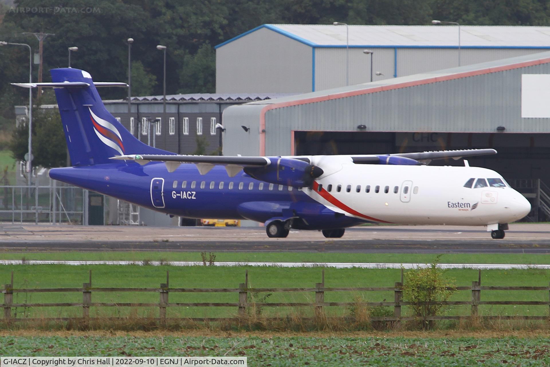 G-IACZ, 2018 ATR 72-212A C/N 1482, Humberside