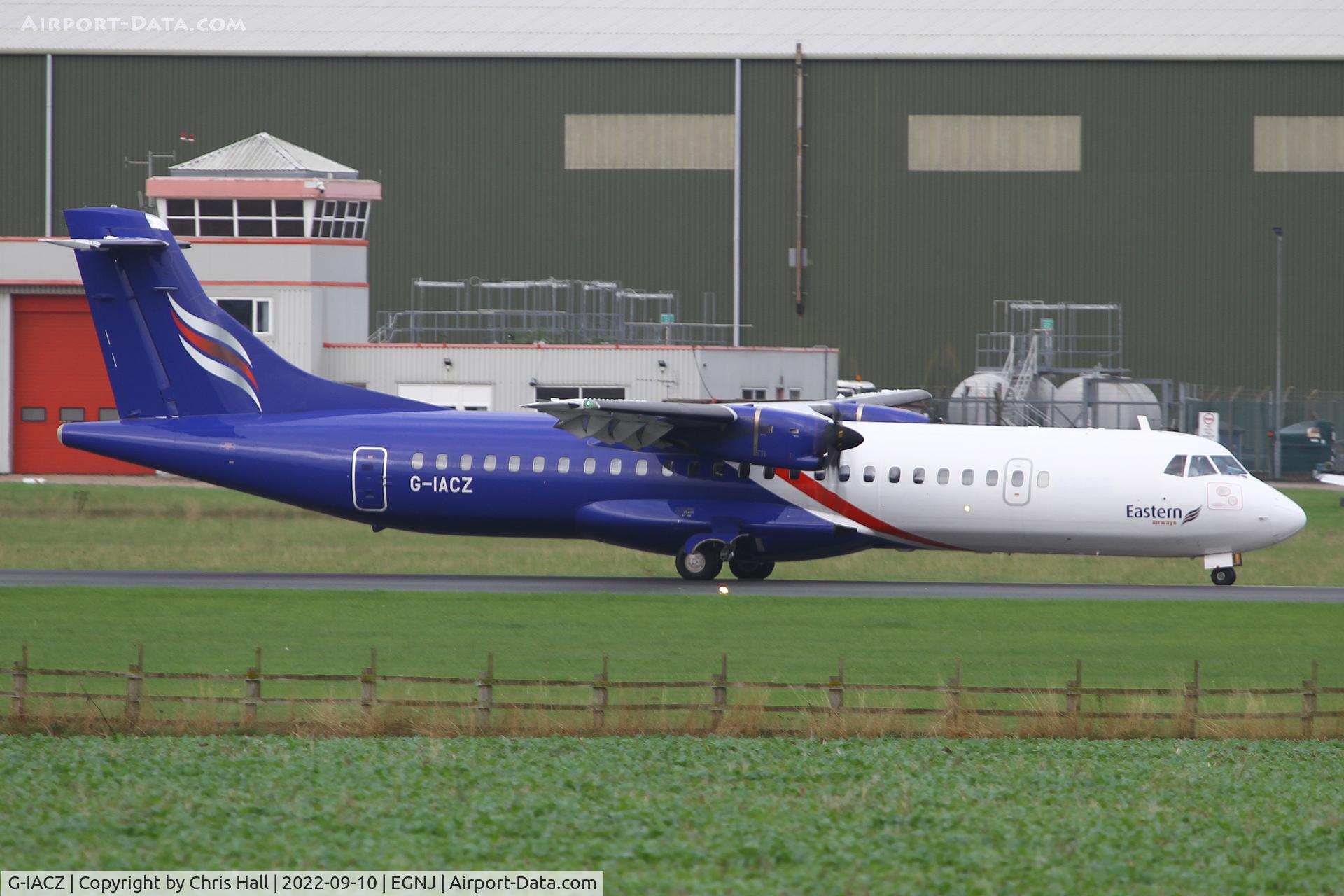 G-IACZ, 2018 ATR 72-212A C/N 1482, Humberside