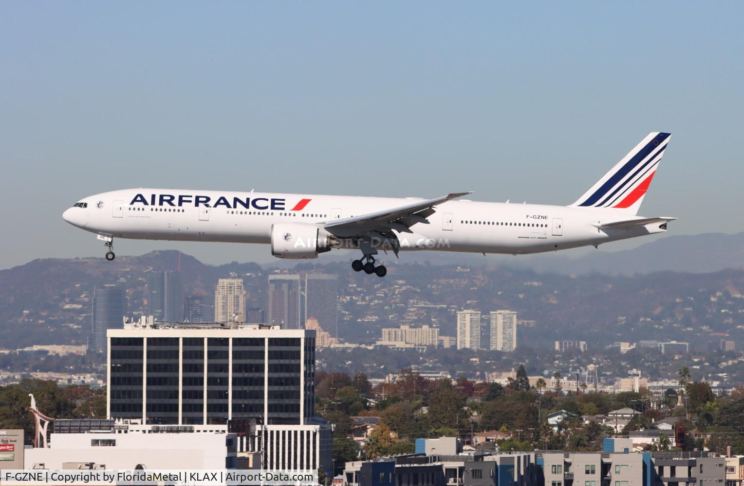 F-GZNE, 2009 Boeing 777-328/ER C/N 37432, AFR 773 zx cdg, lfpg-lax