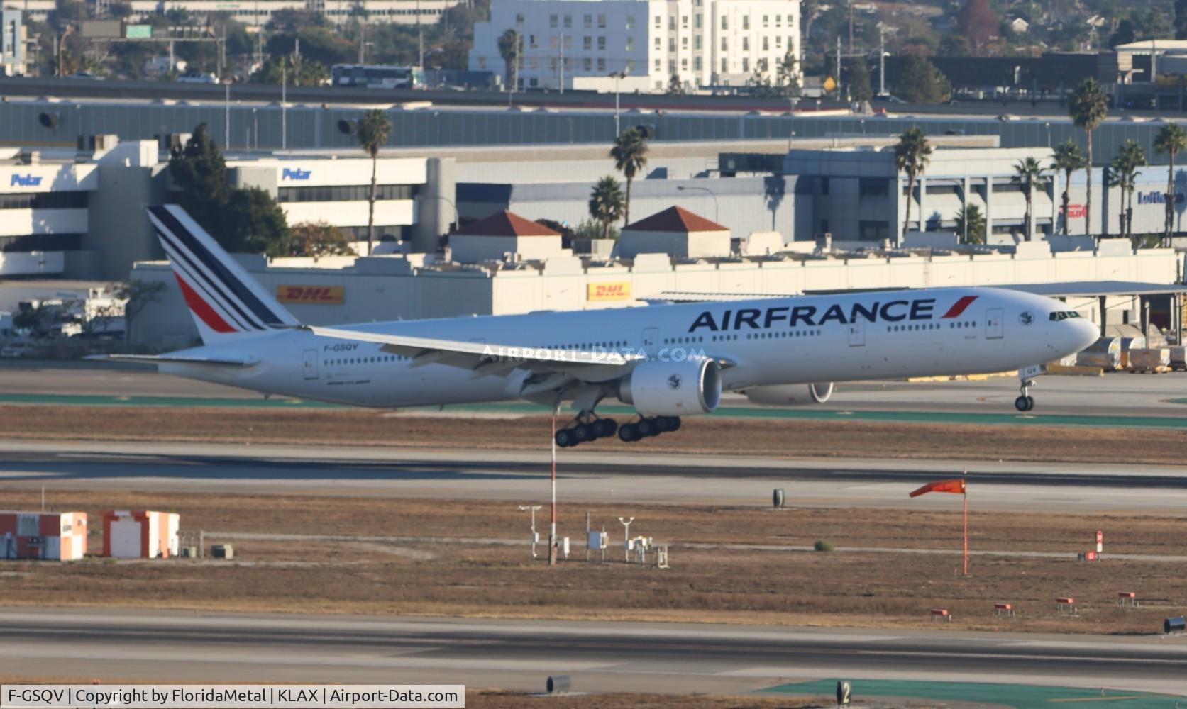 F-GSQV, 2007 Boeing 777-328/ER C/N 32854, AFR 773 zx cdg, lfpg-lax
