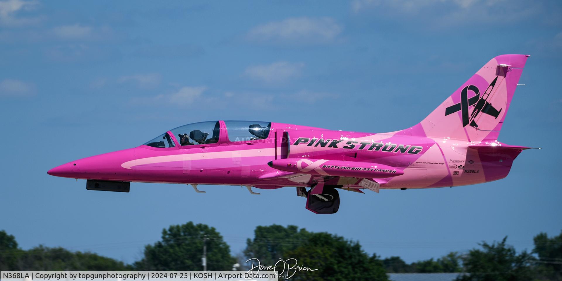N368LA, 1979 Aero L-39TC Albatros C/N 931341, Breast Cancer Awareness