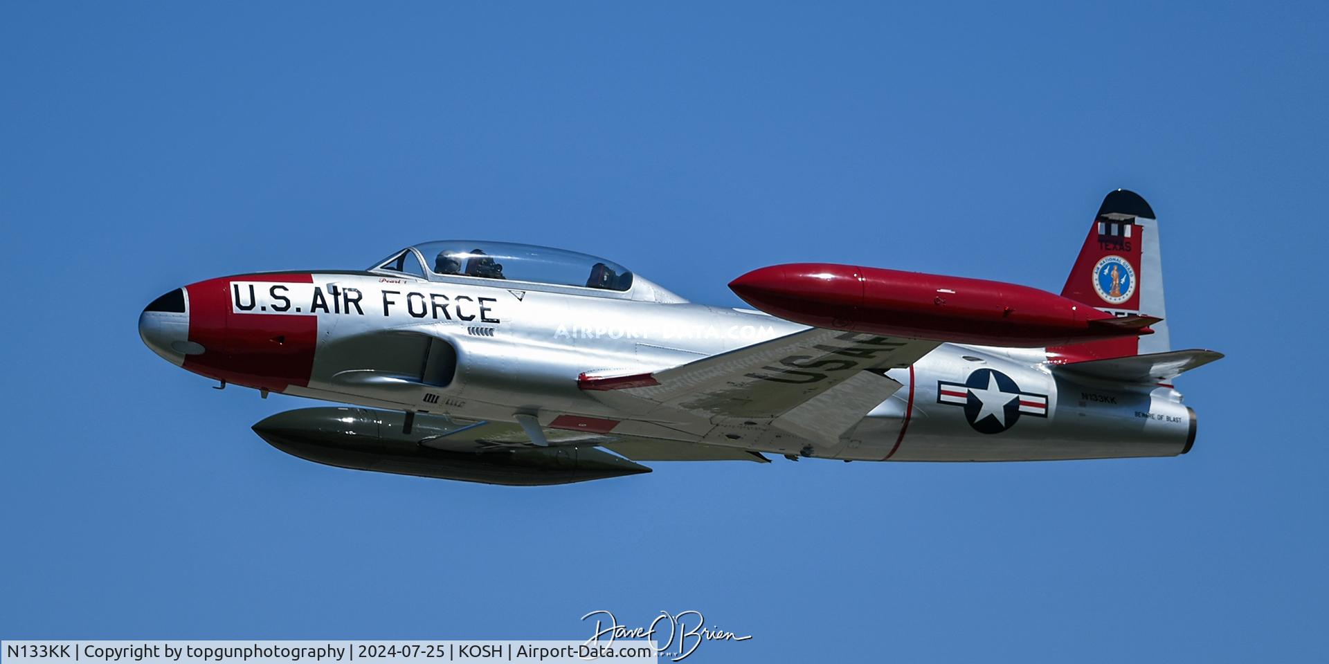 N133KK, Canadair T-33AN Silver Star 3 C/N T33-556, CT-133 