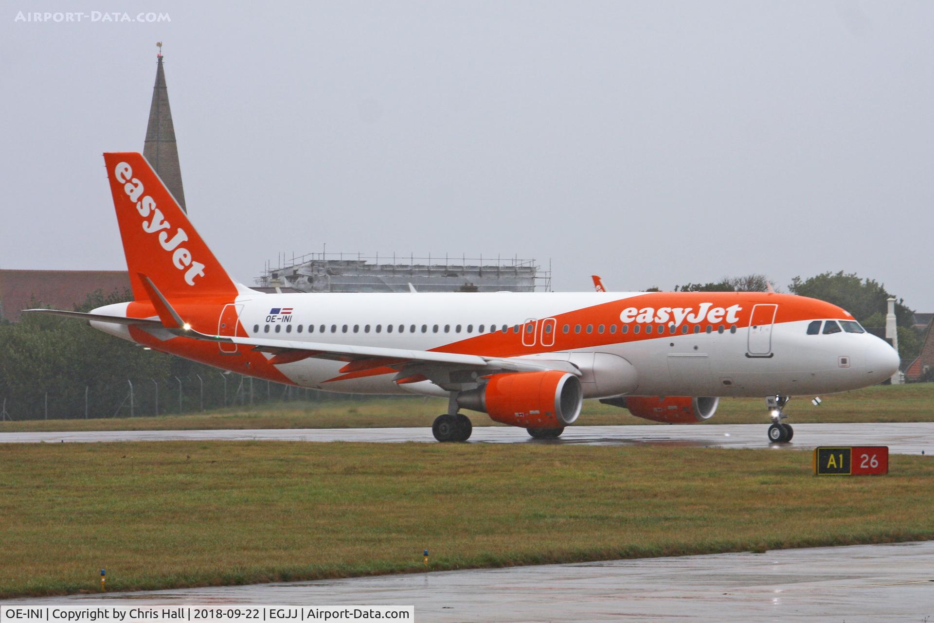 OE-INI, 2018 Airbus A320-214 C/N 8065, Jersey