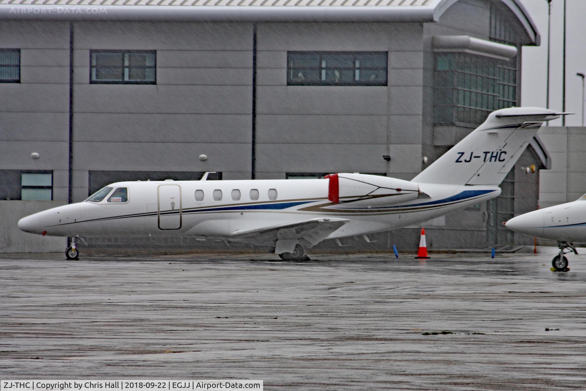 ZJ-THC, 2015 Cessna 525C CitationJet CJ4 C/N 525C-0200, Jersey