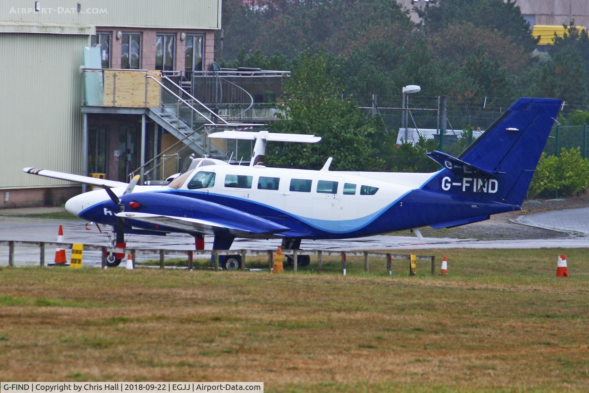 G-FIND, 1989 Reims F406 Caravan II C/N F406-0045, Jersey