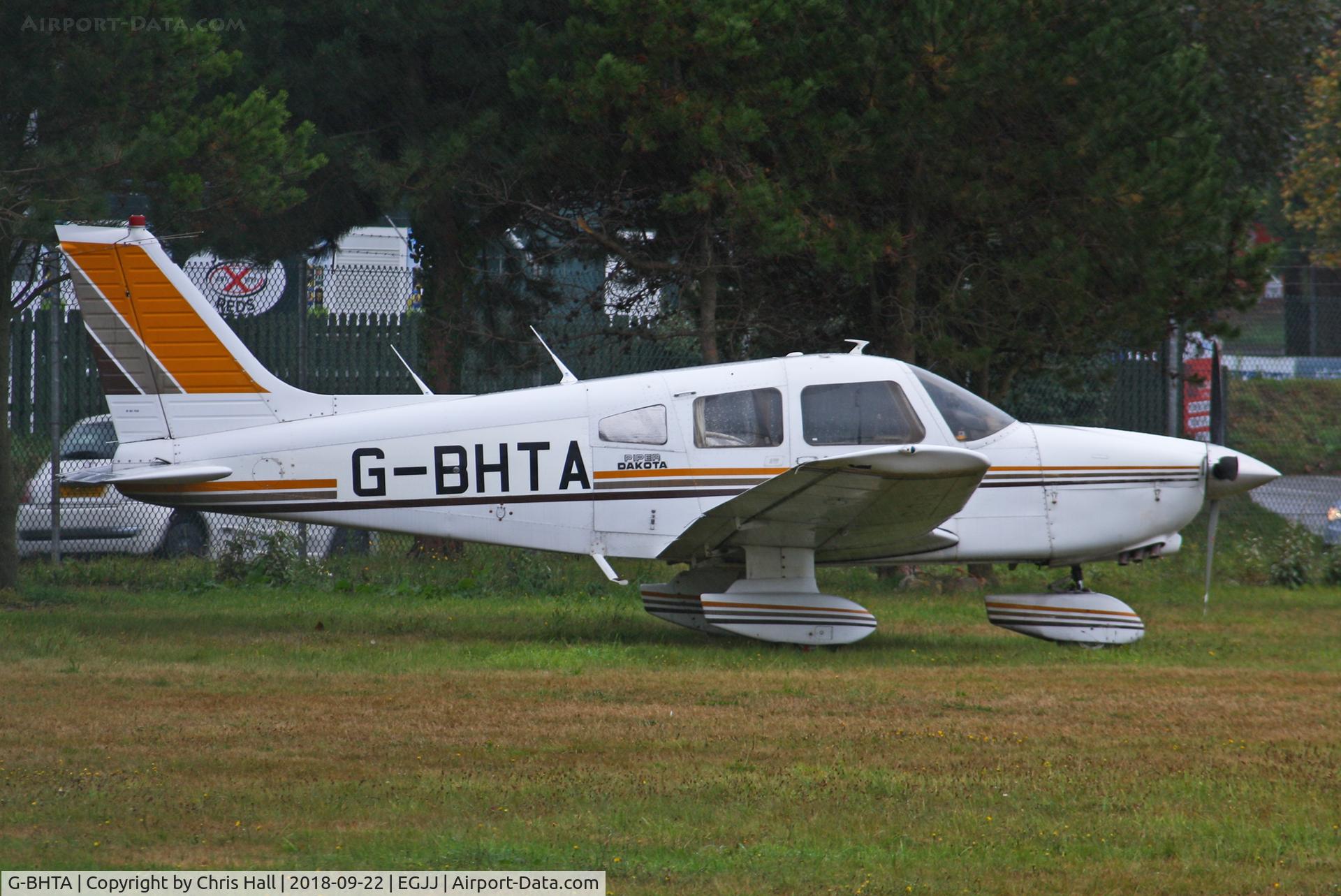 G-BHTA, 1980 Piper PA-28-236 Dakota Dakota C/N 28-8011102, Jersey