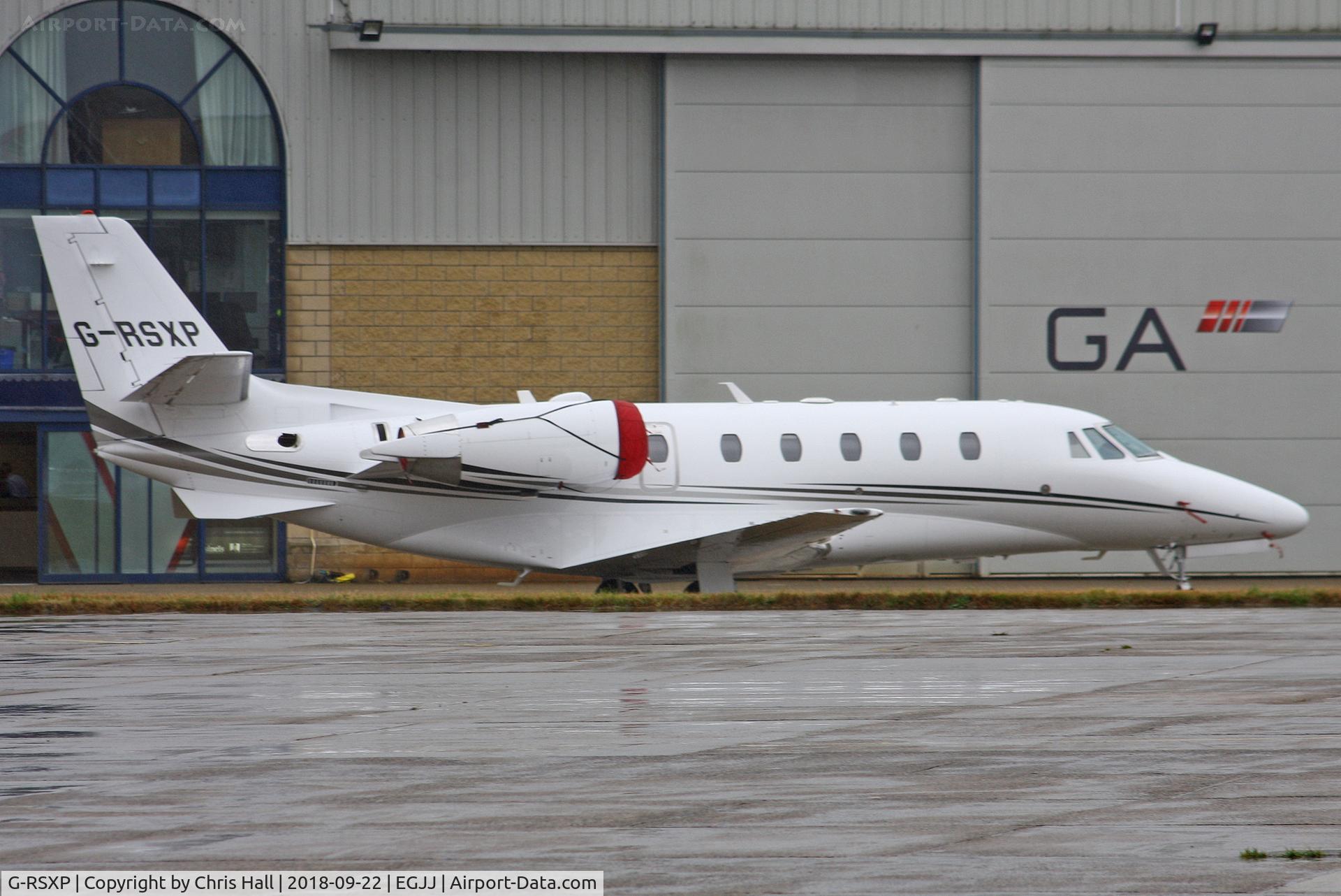 G-RSXP, 2015 Cessna 560XL Citation XLS C/N 560-6198, Jersey