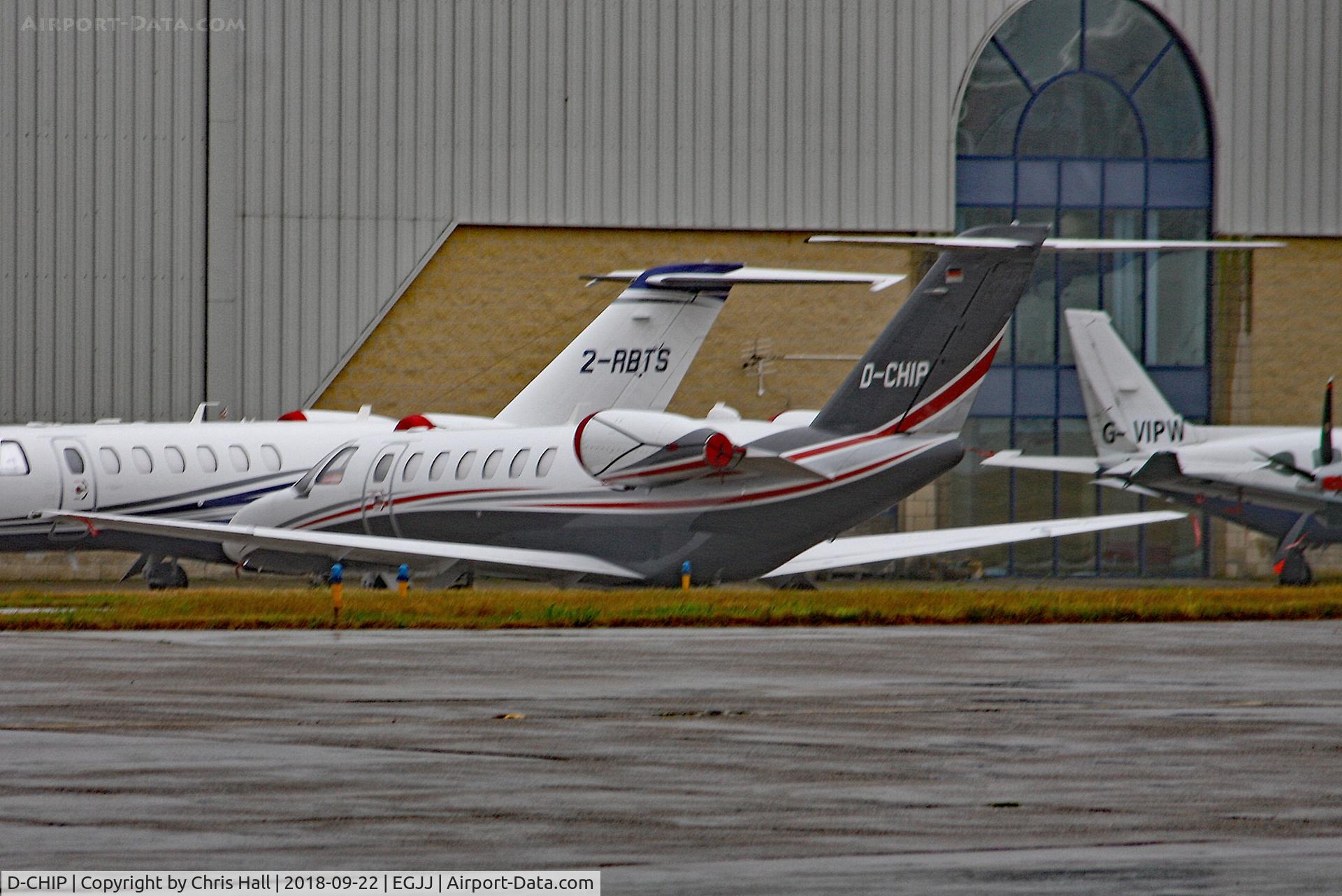D-CHIP, 2016 Cessna 525B CitationJet CJ3+ C/N 525B-0498, Jersey
