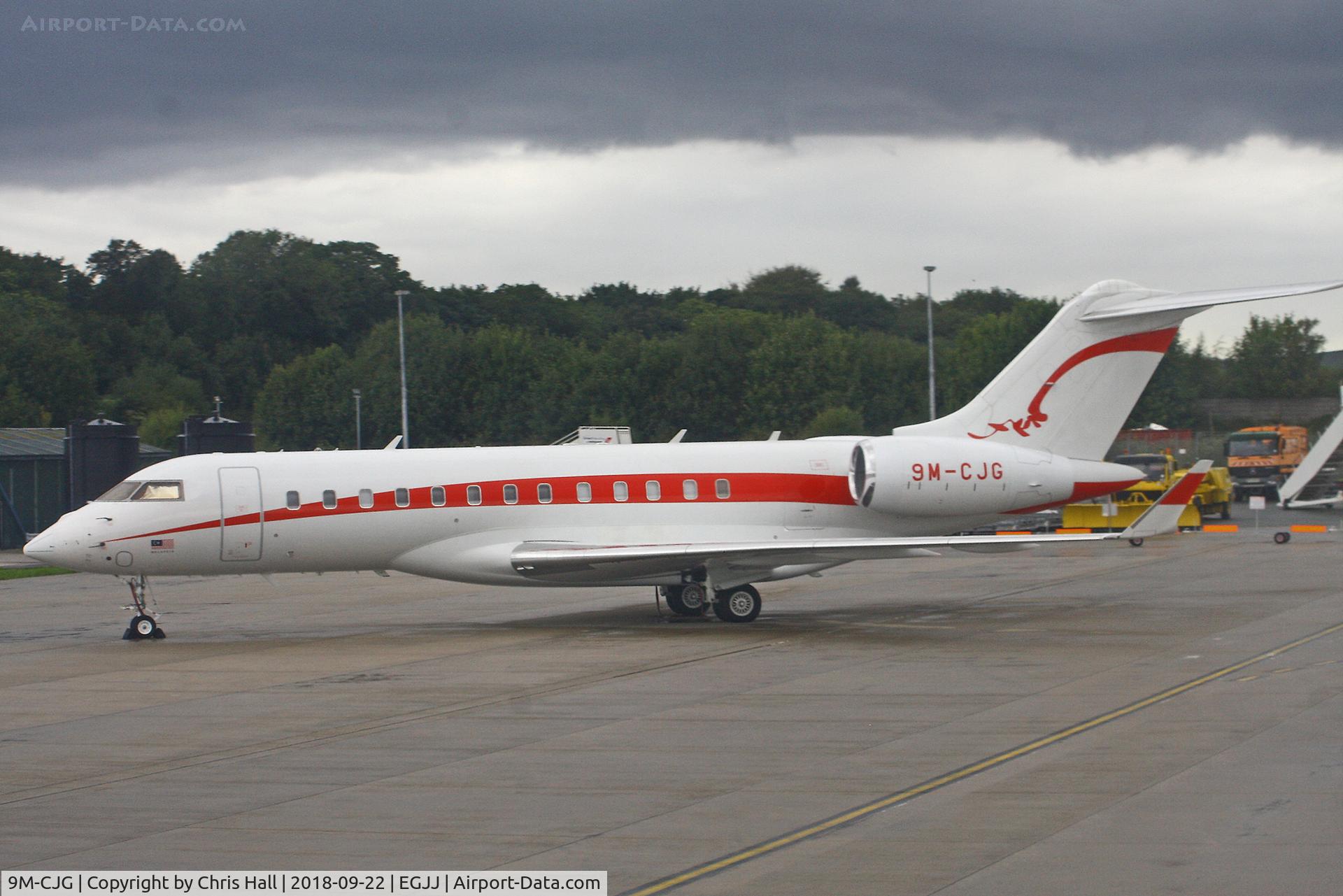 9M-CJG, 1998 Bombardier BD-700-1A10 Global Express C/N 9003, Jersey