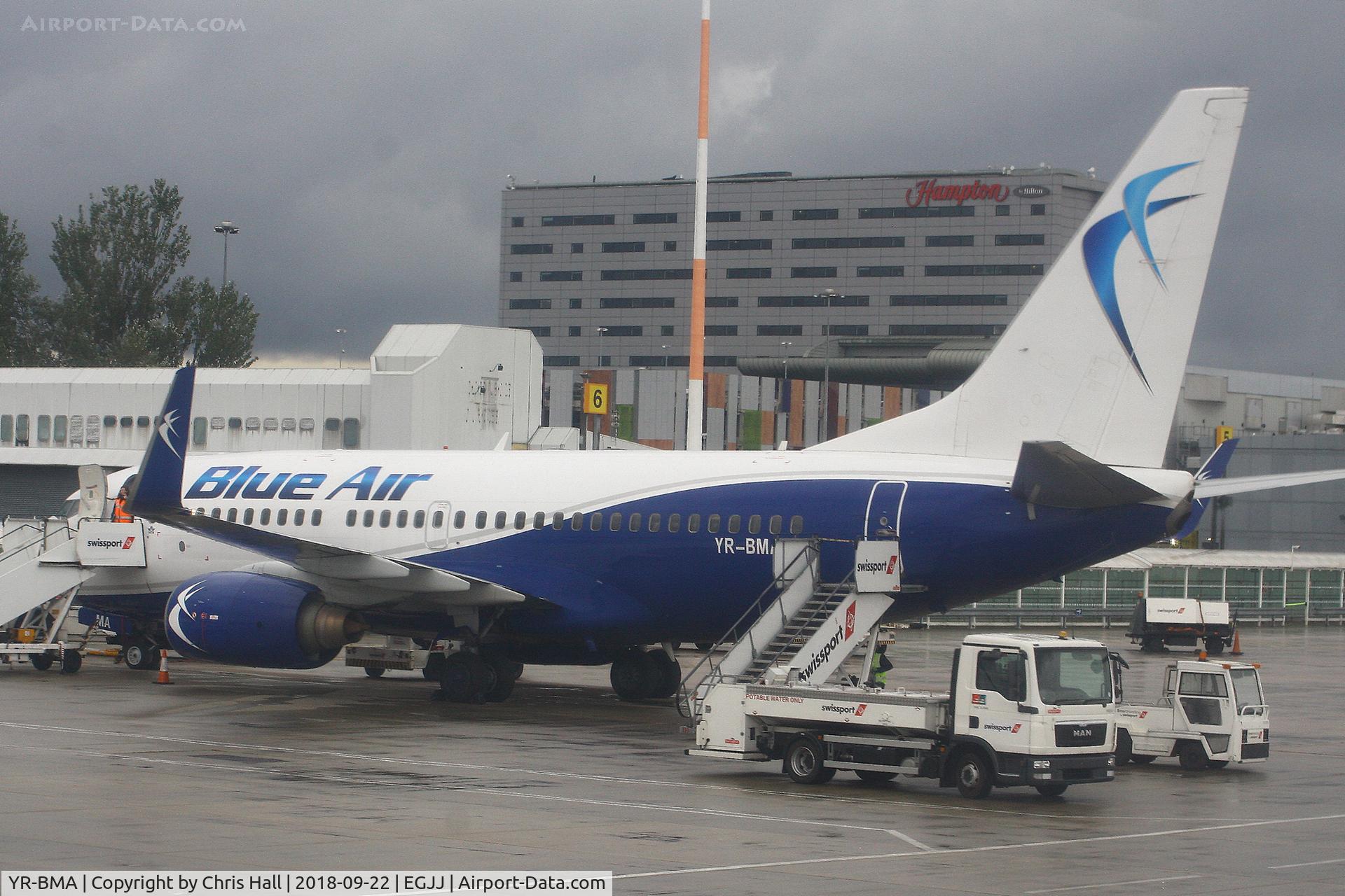 YR-BMA, 2002 Boeing 737-79P C/N 30651, Jersey