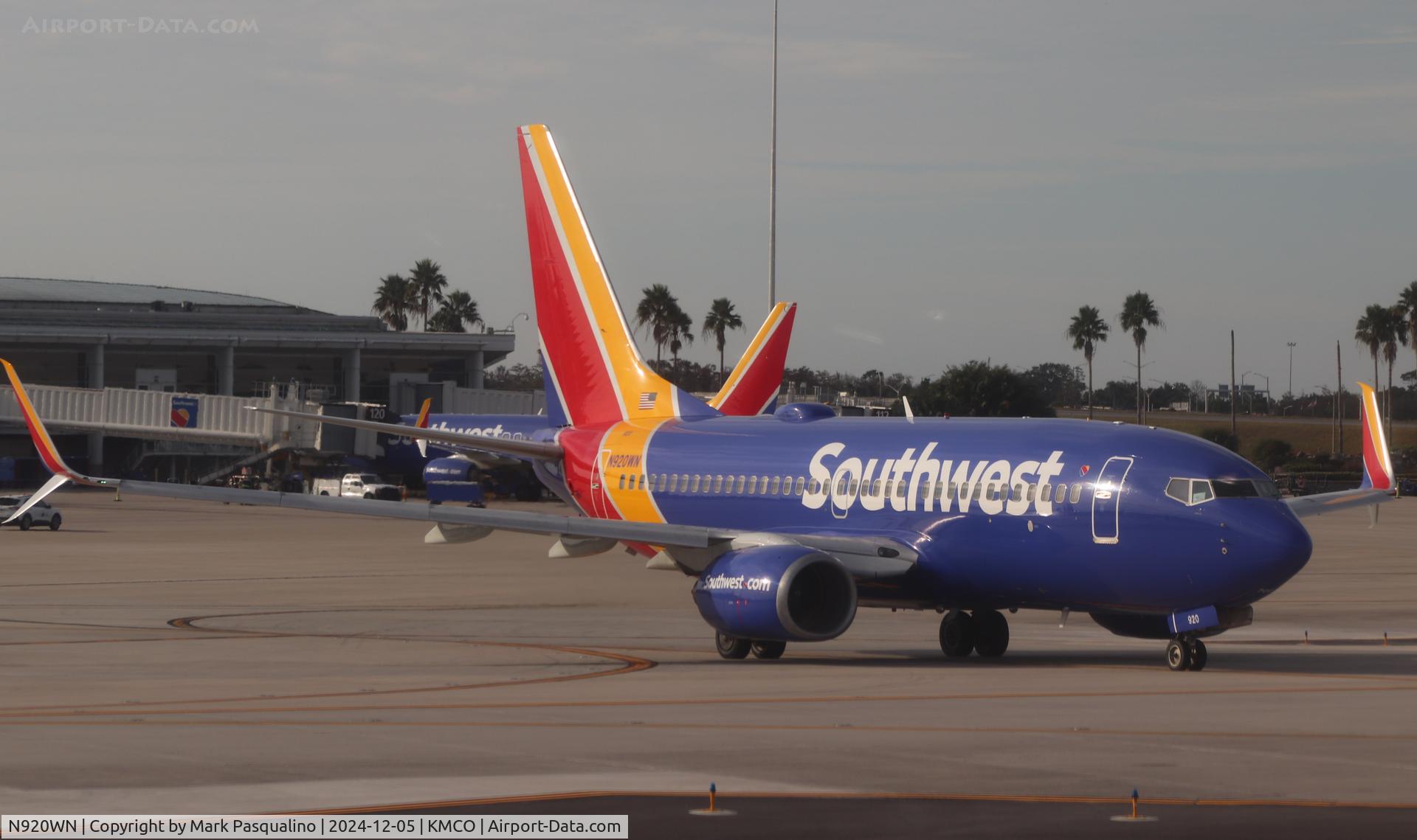 N920WN, 2008 Boeing 737-7H4 C/N 32460, Boeing 737-7H4
