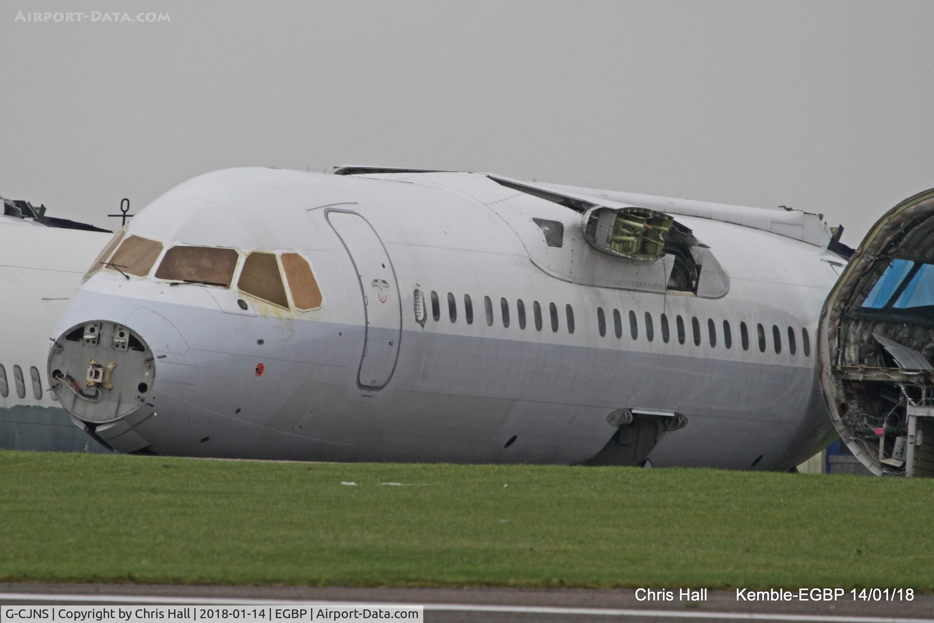 G-CJNS, 1999 British Aerospace Avro 146-RJ100 C/N E3342, Kemble