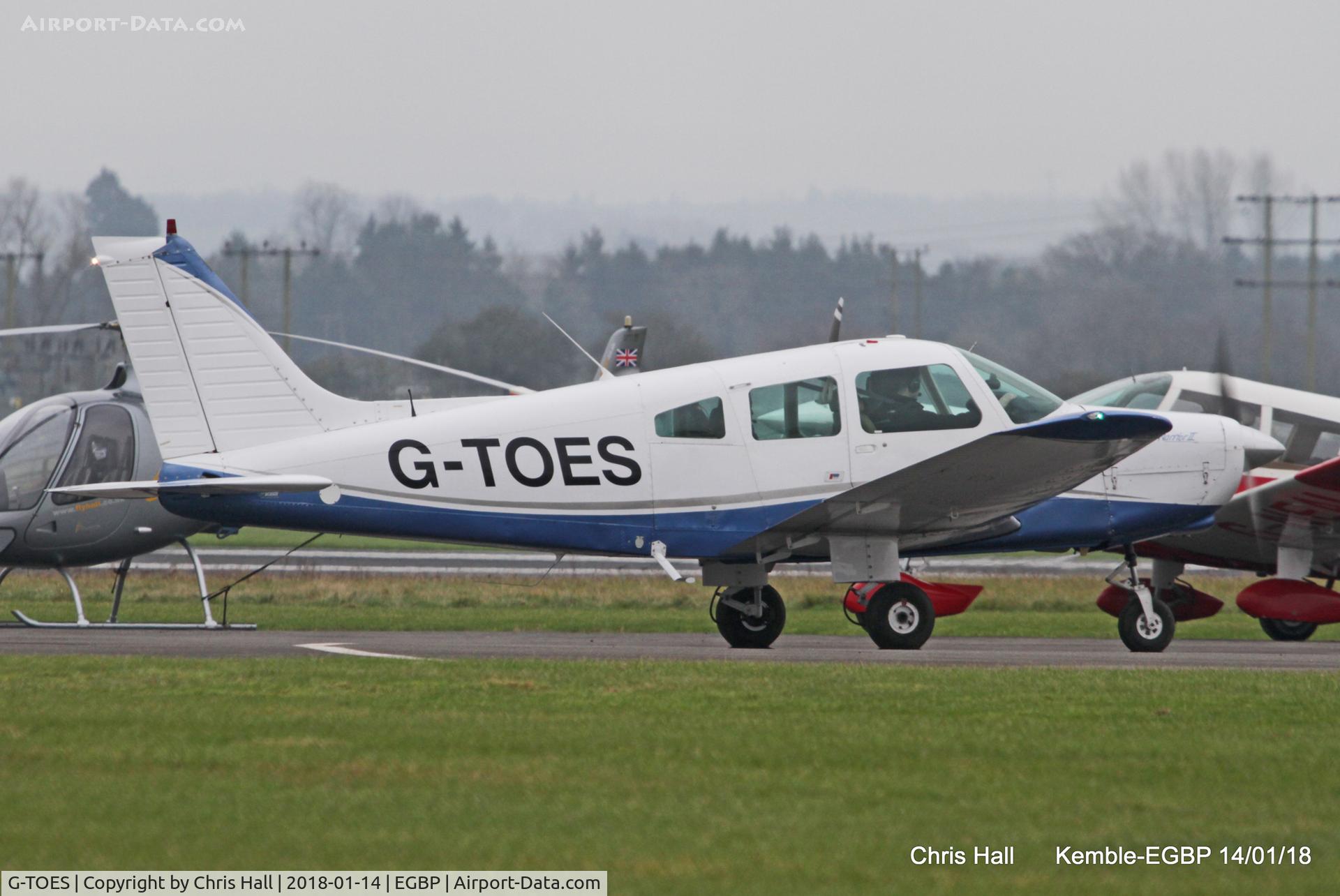 G-TOES, 1978 Piper PA-28-161 Cherokee Warrior II C/N 28-7816512, Kemble